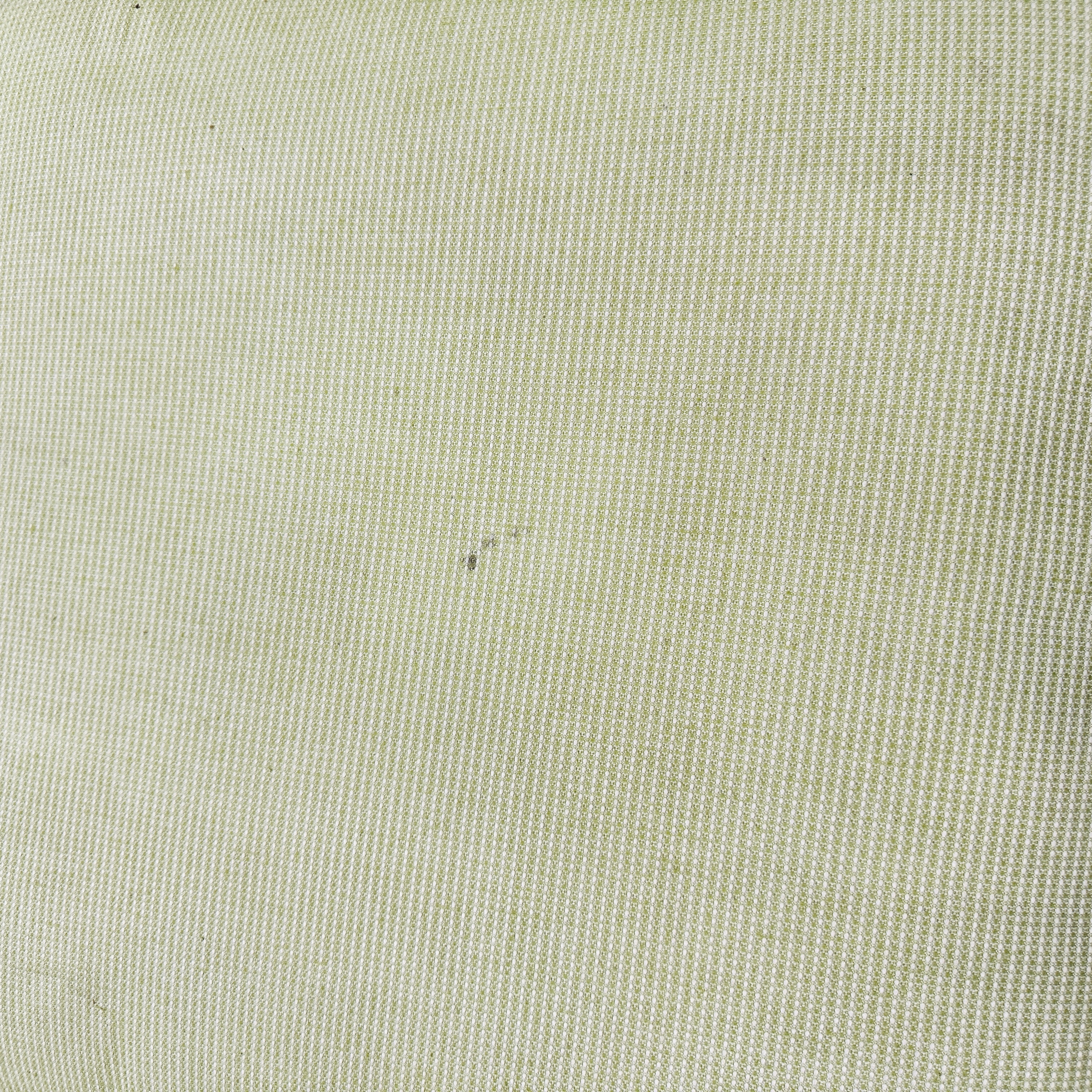 Brown Jordan Cast Metal Faux Bamboo Ottoman