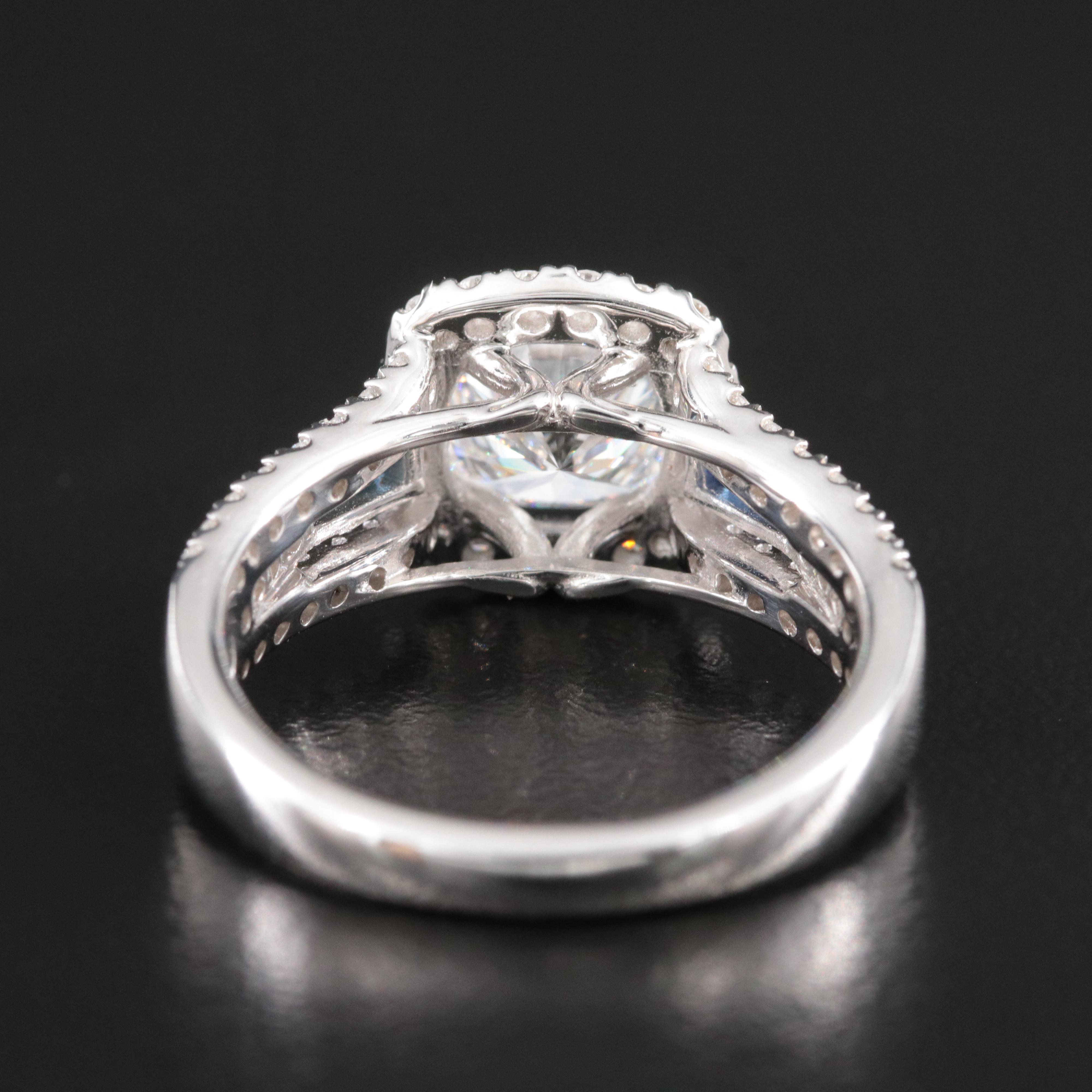 Vera Wang Love 14K 2.09 CTW Lab Grown Diamonds and Sapphire Ring