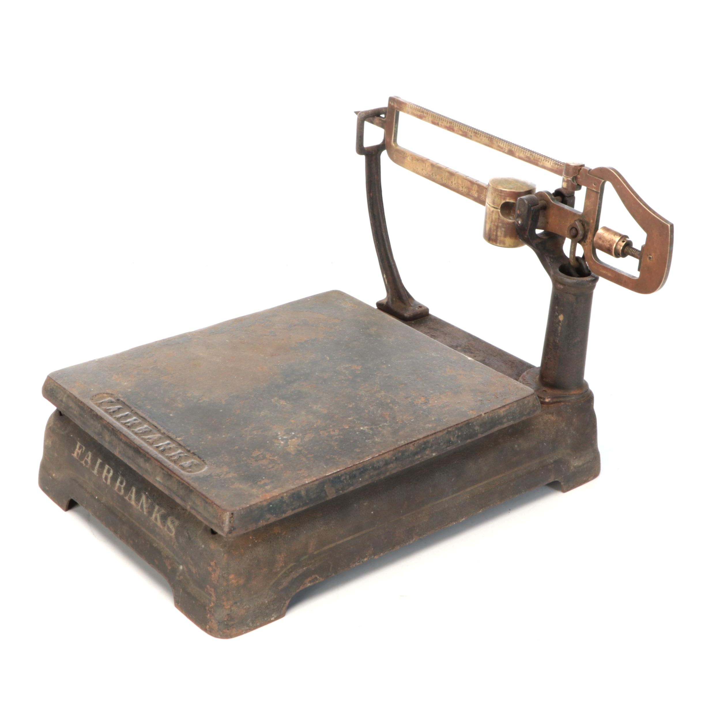 Fairbanks Cast Iron Postal Scale, 19th Century