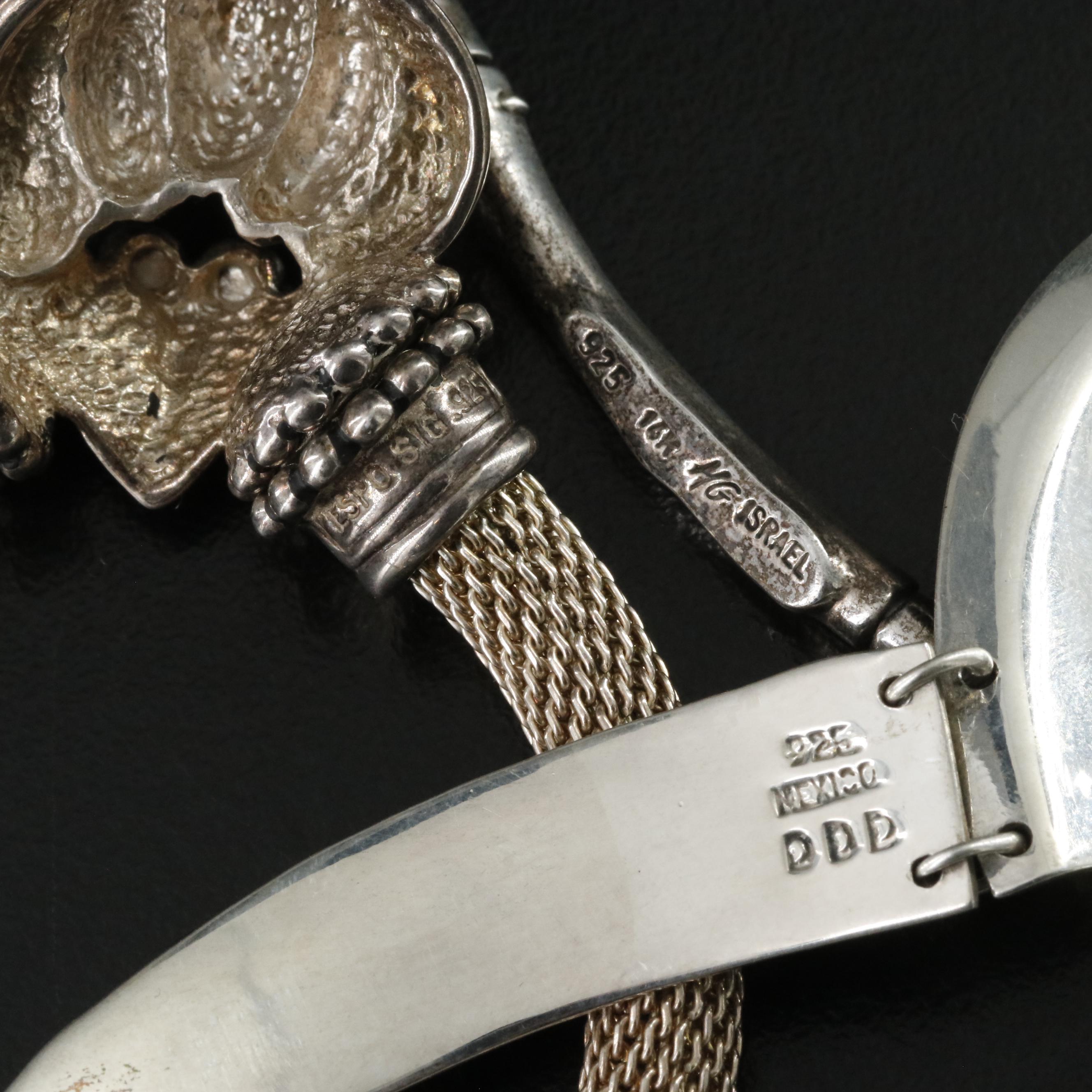 Sterling Assorted Necklaces with 14K and Citrine Accents