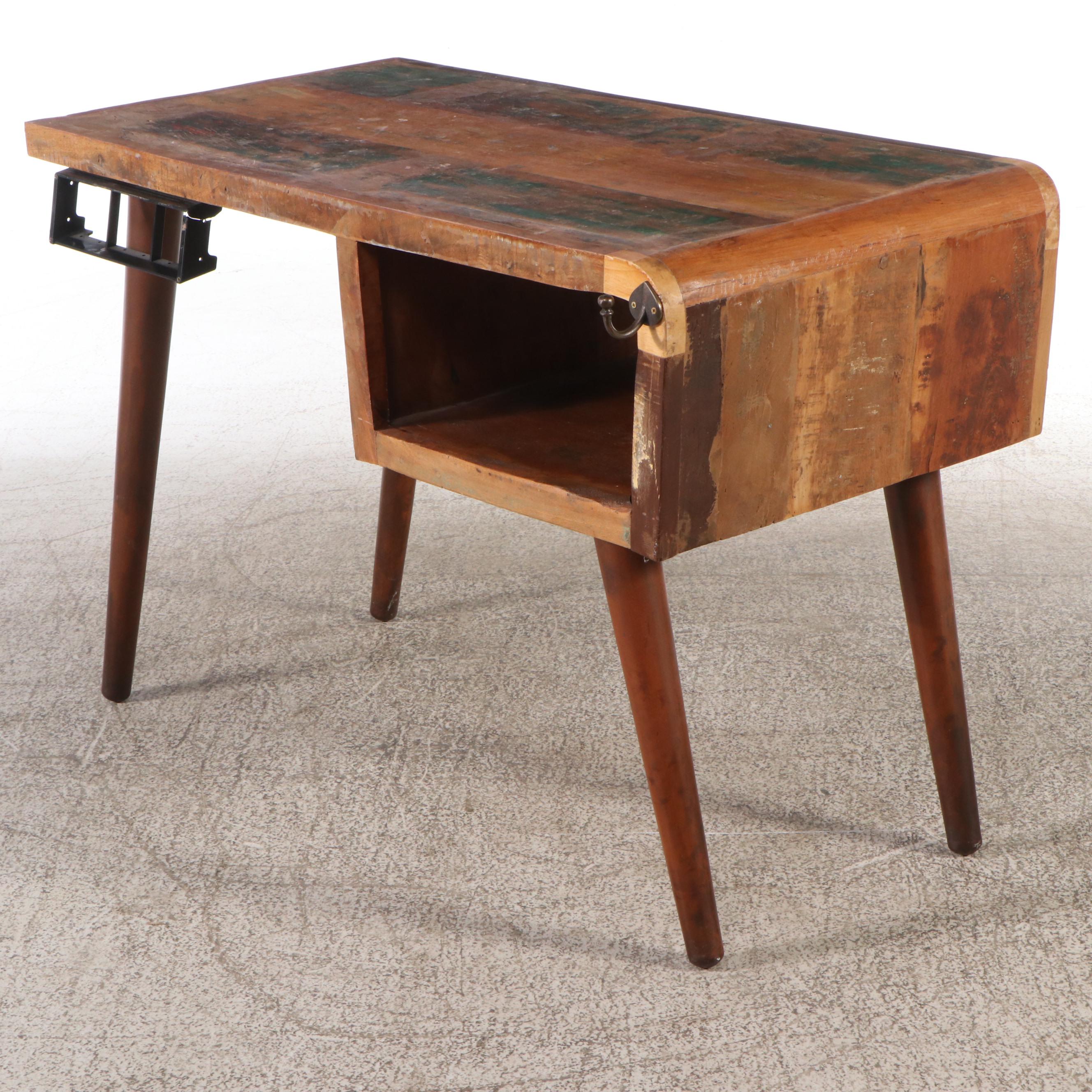 Mid Century Modern Wooden Desk