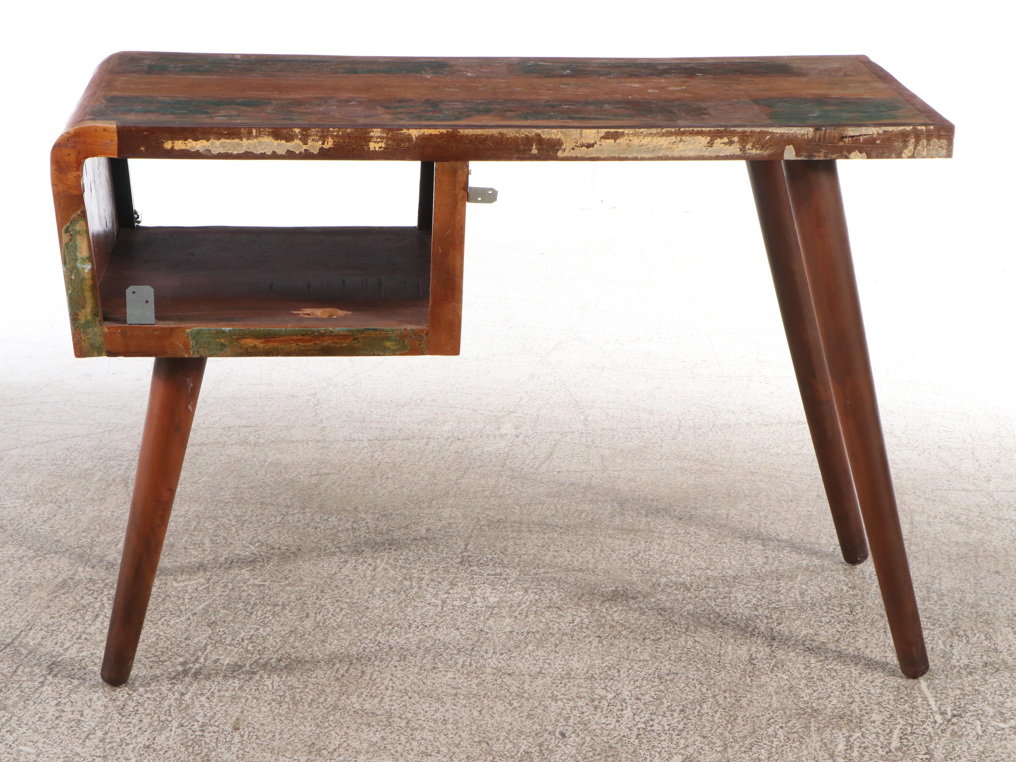 Mid Century Modern Wooden Desk