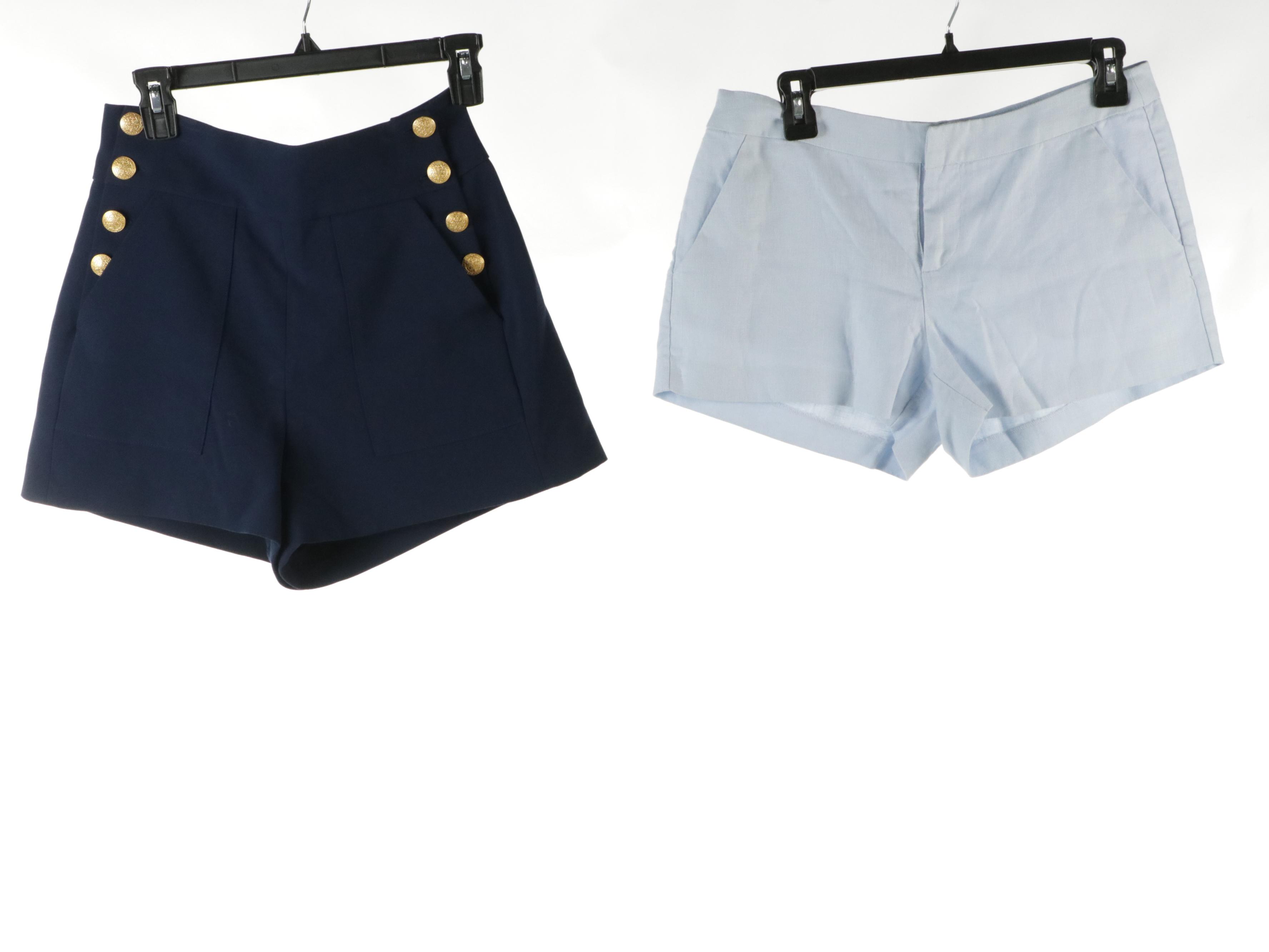 Alice + Olivia High-Waist Sailor Shorts, Banana Republic, Joie, More Shorts