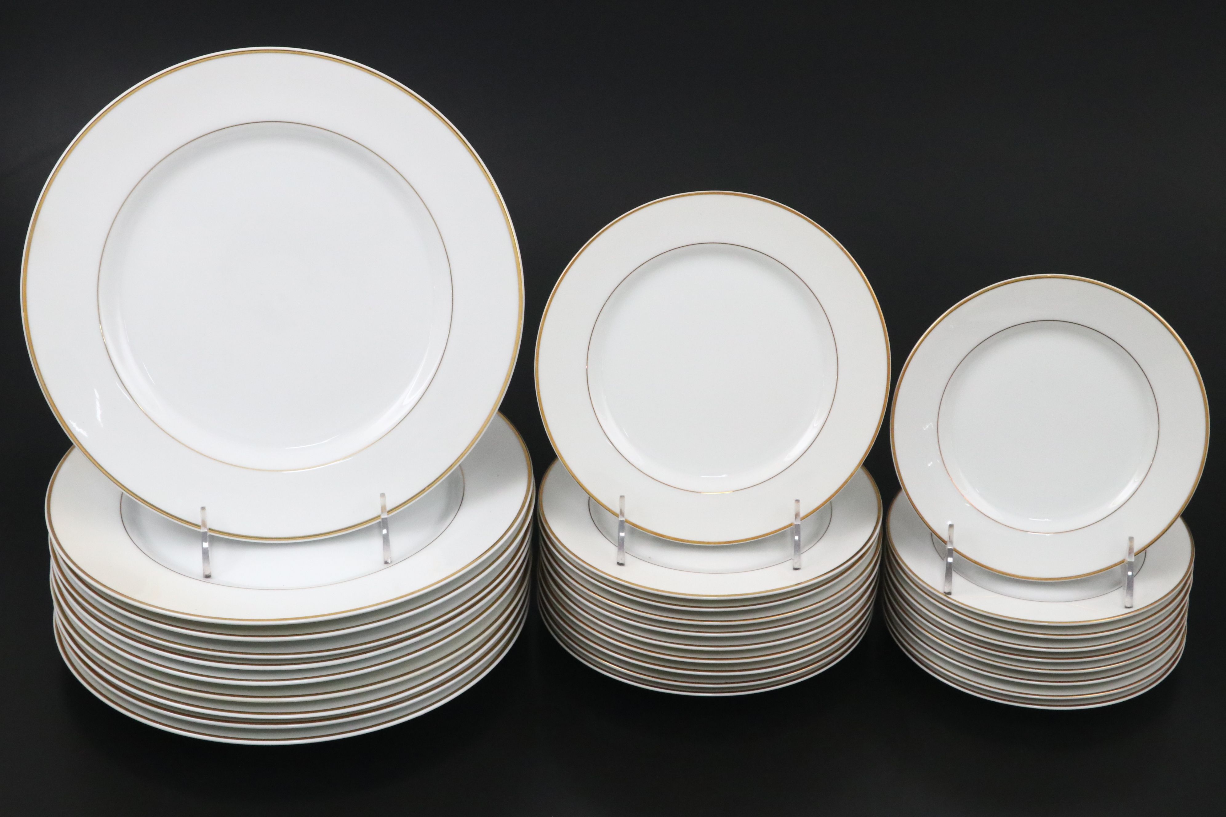 Mikasa "Doric" Gilt Trim Ceramic Dinnerware