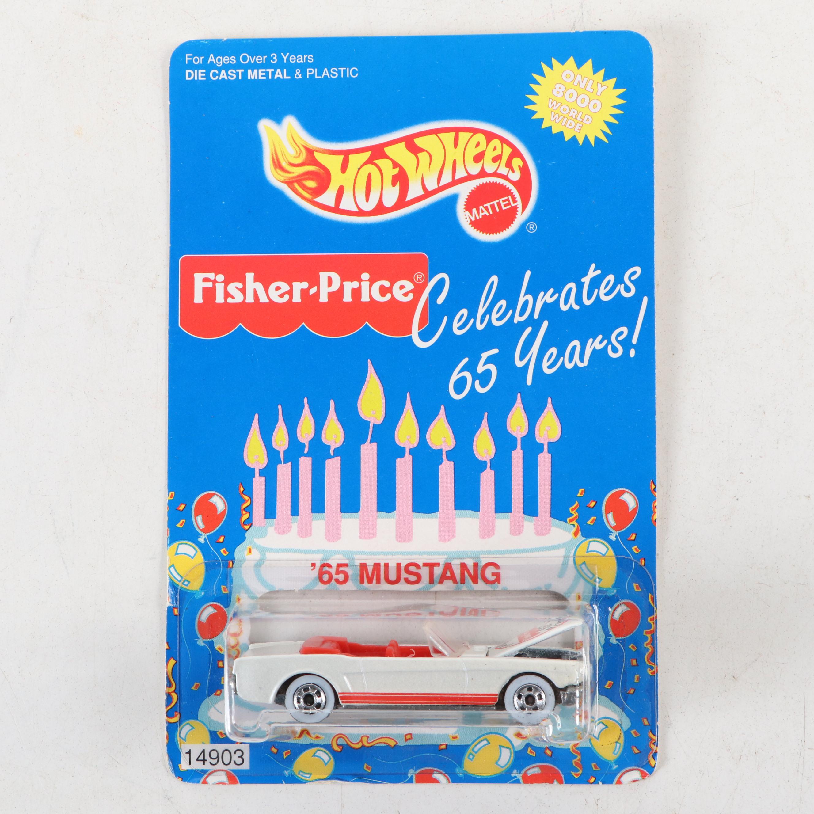 Hot Wheels "Old Number 5," "3-Window '34" and More Blue Back Toy Cars, 1990s