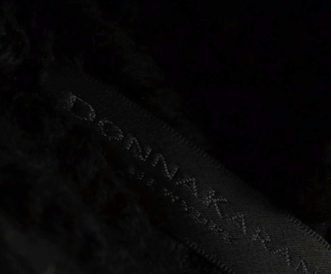 Donna Karan Chunky Knit Wool Mock Neck Sweater and Rib Knit Turtleneck