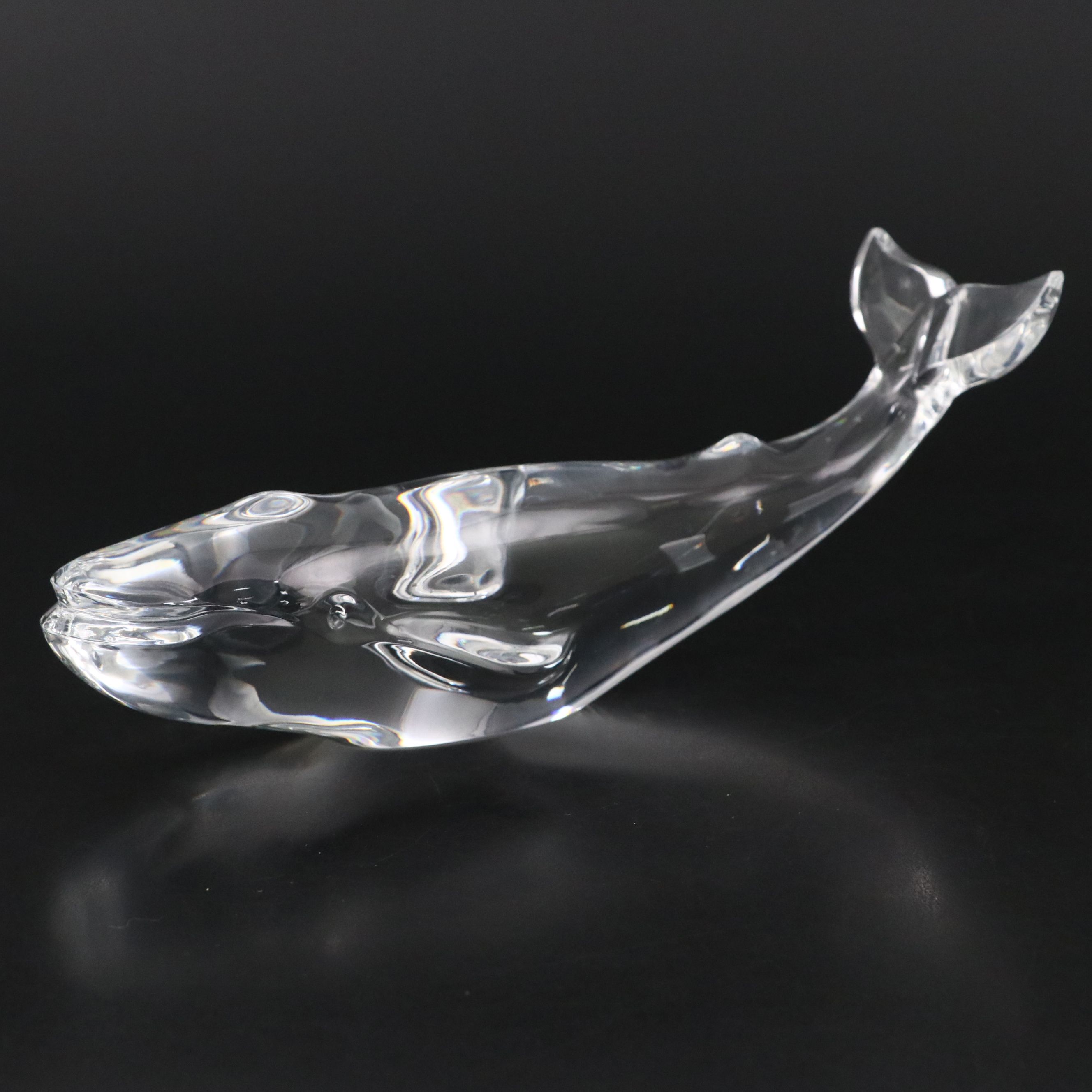 Baccarat "Whale" Crystal Figurine