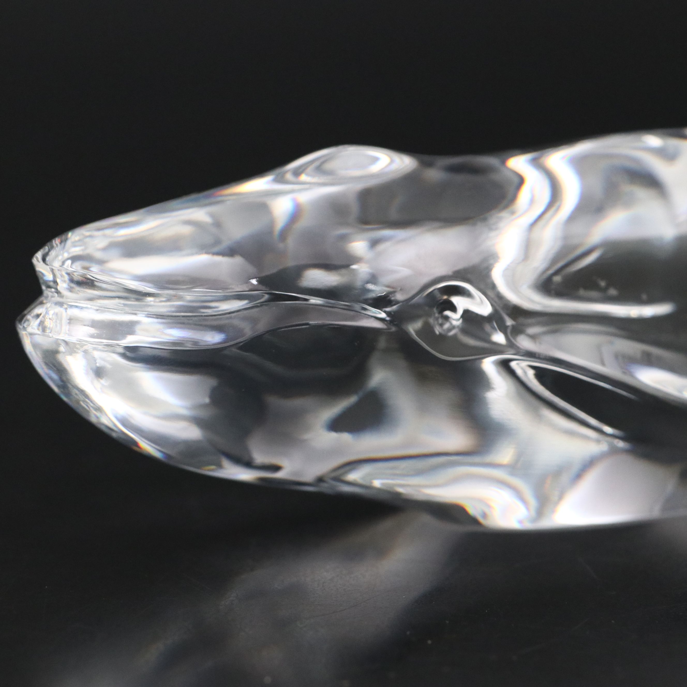 Baccarat "Whale" Crystal Figurine