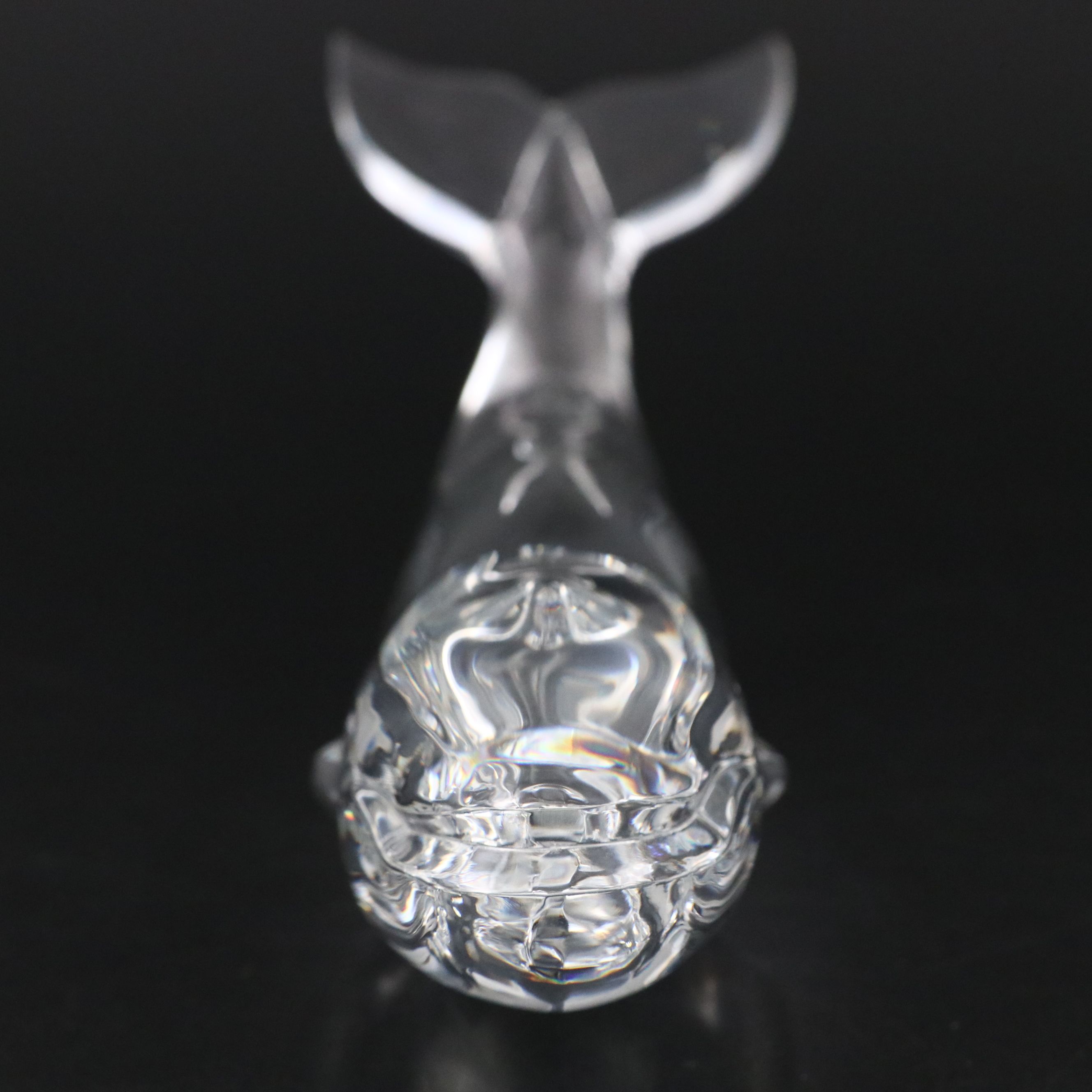Baccarat "Whale" Crystal Figurine