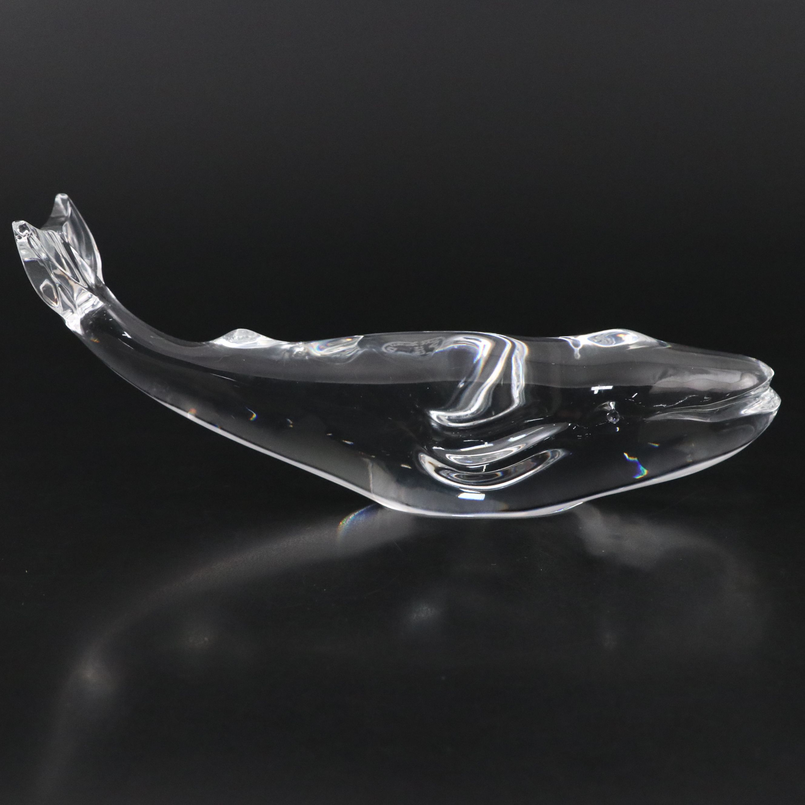 Baccarat "Whale" Crystal Figurine