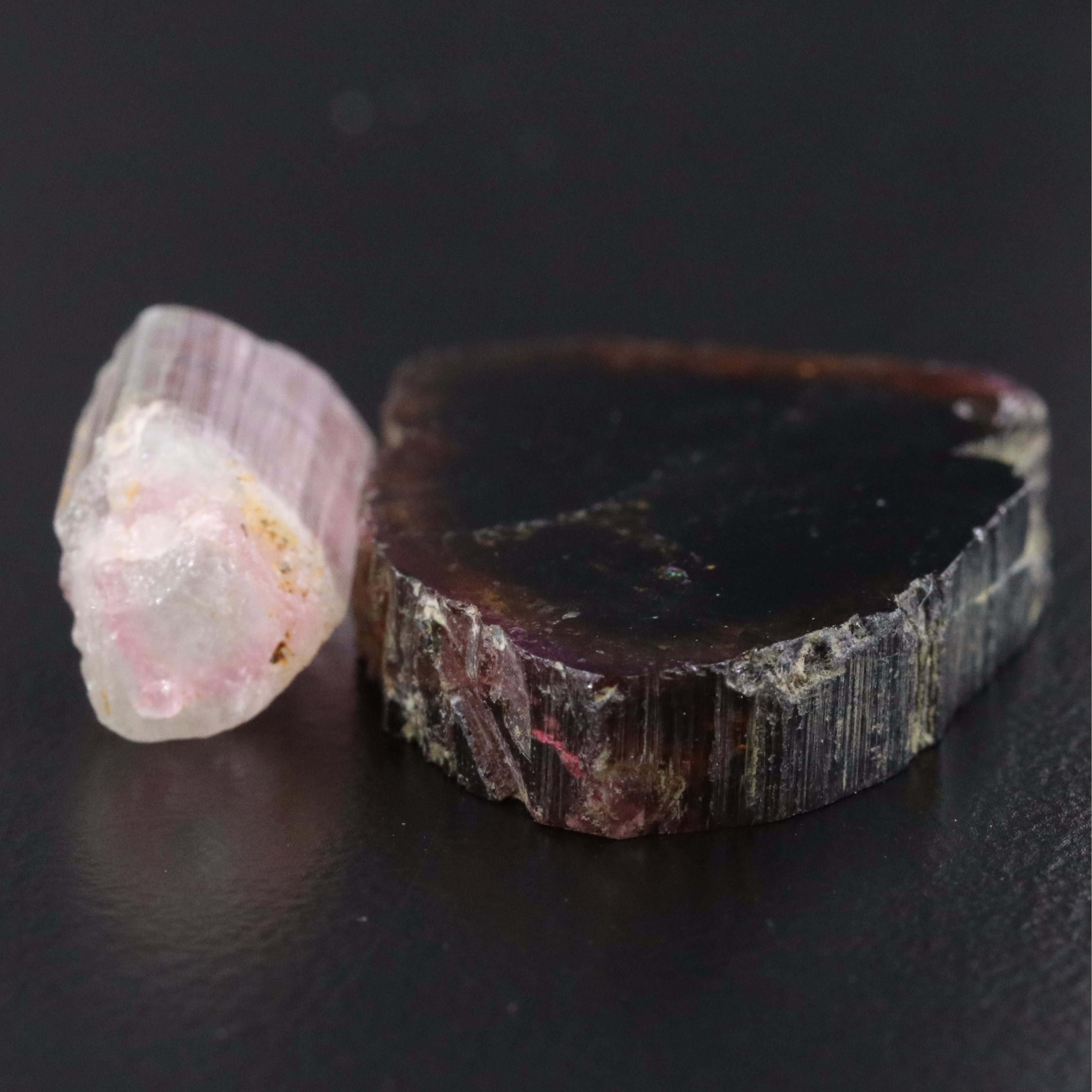 Loose Tourmaline and Chrysoprase Lot