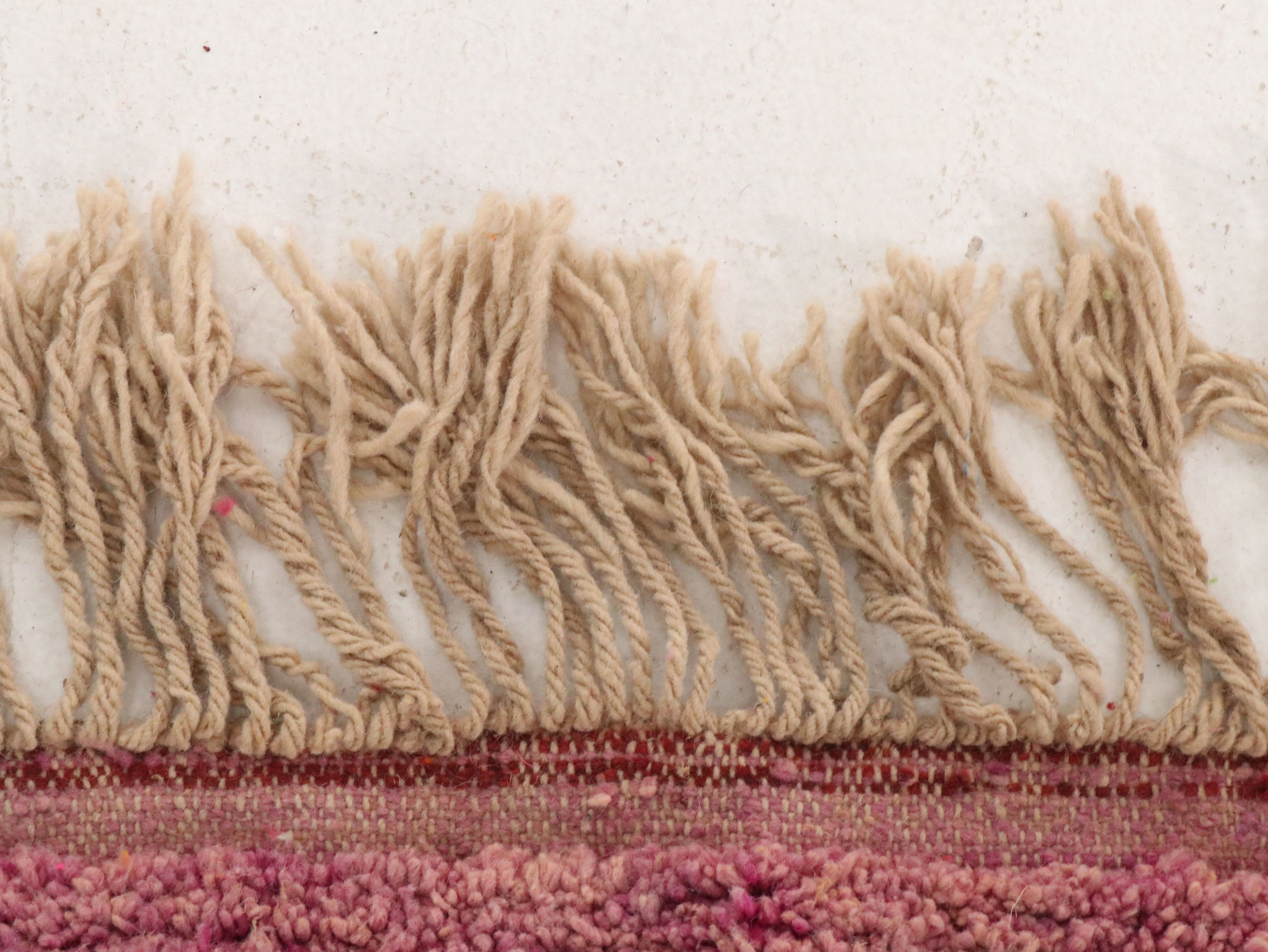 9'6 x 13'2 Hand-Knotted Moroccan Boujaad Room-Sized Rug