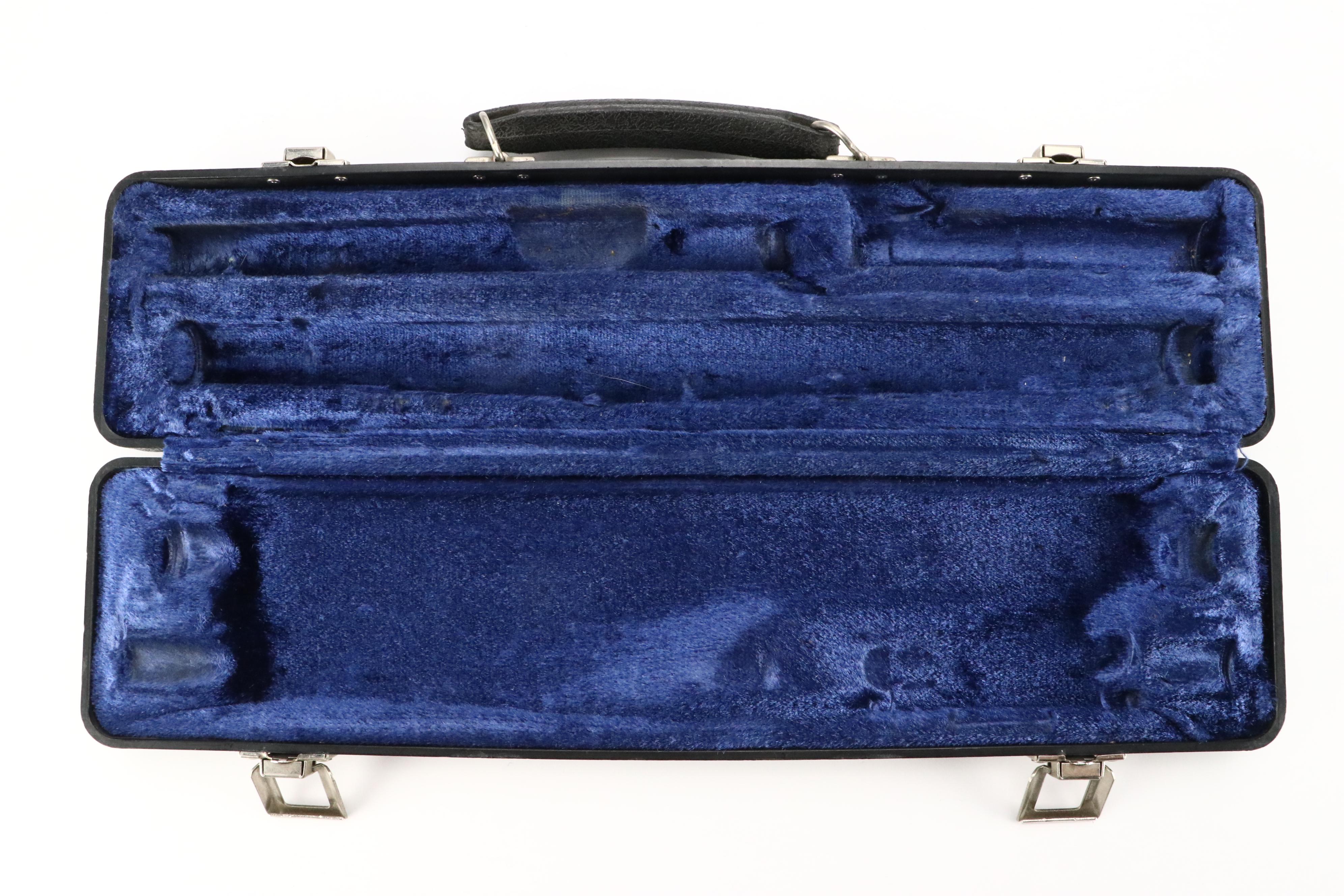 W.T. Armstrong Silver Plate Flute with Case