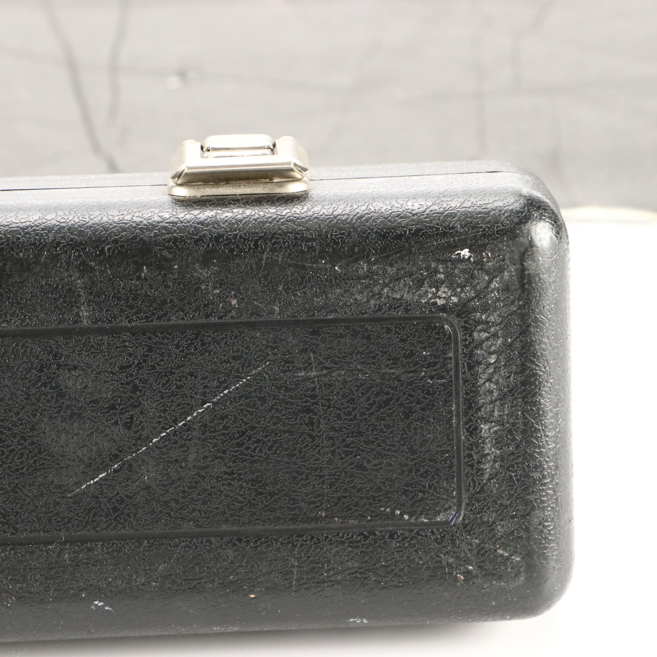 W.T. Armstrong Silver Plate Flute with Case