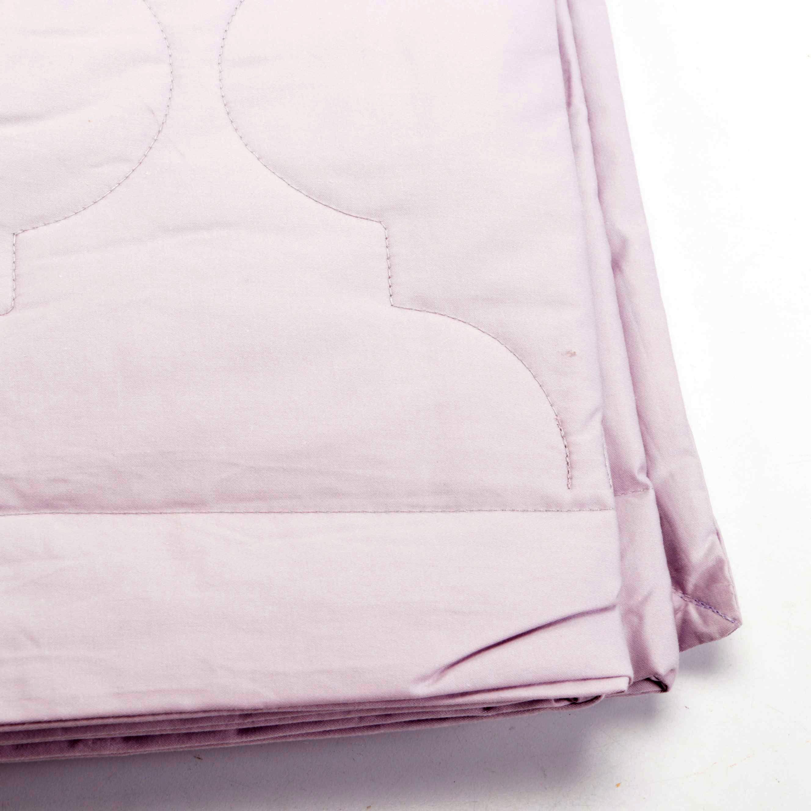 Frontgate Queen Size Down Blanket in Lavender with Parisian Inspired Clock