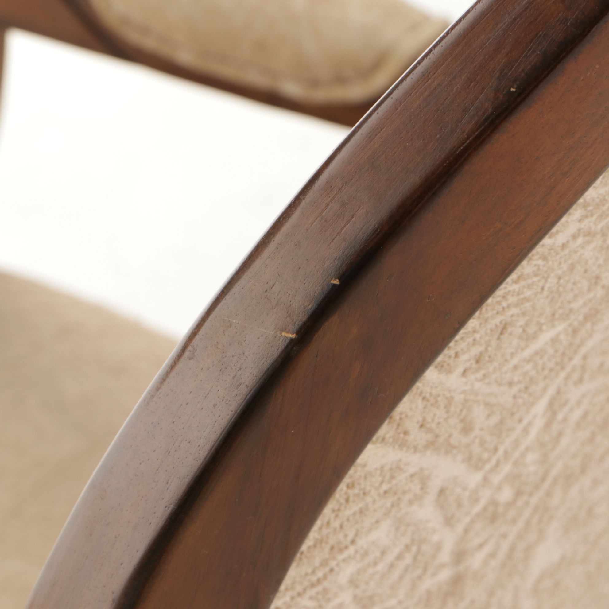 Louis XVI Style Oval Back Armchair