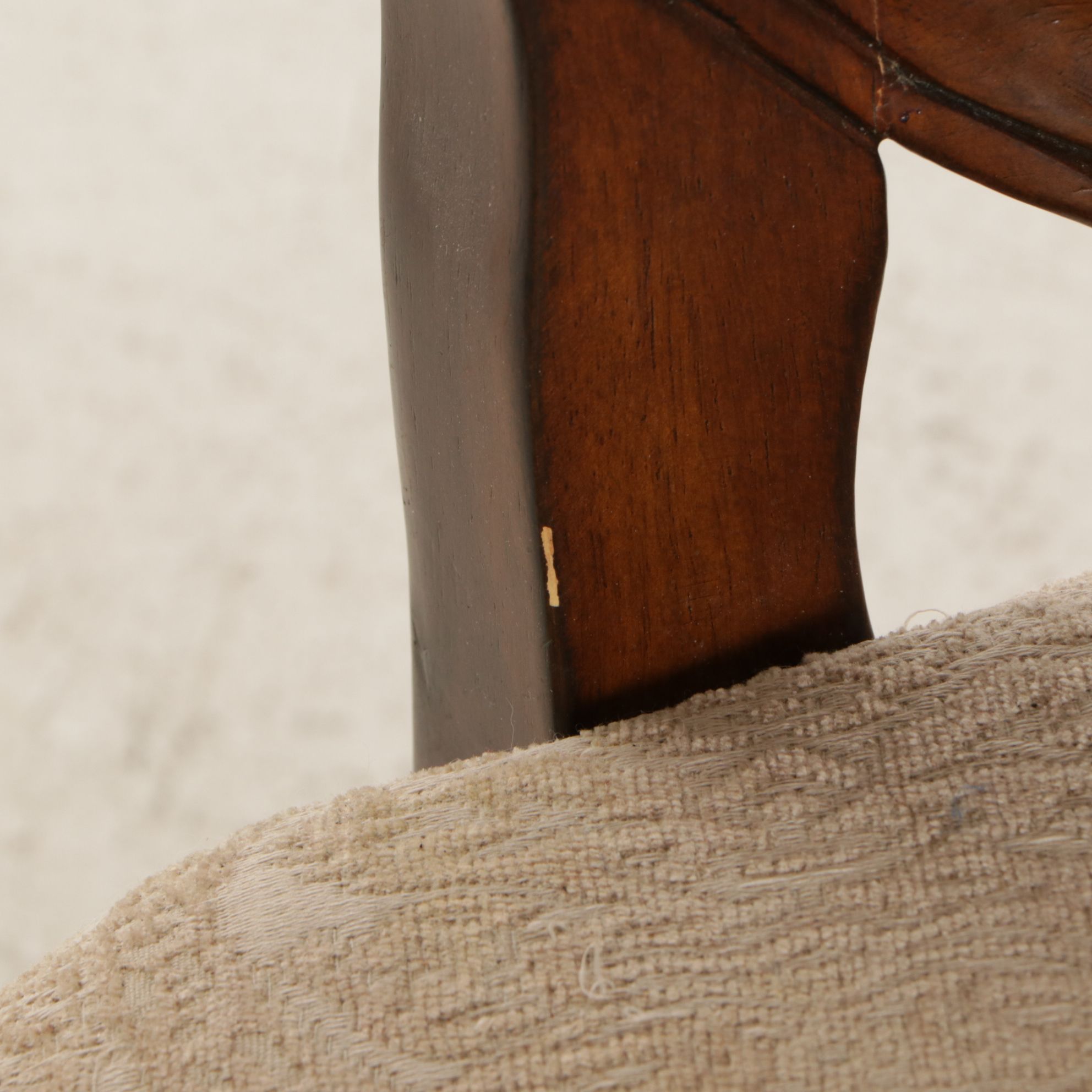 Louis XVI Style Oval Back Armchair