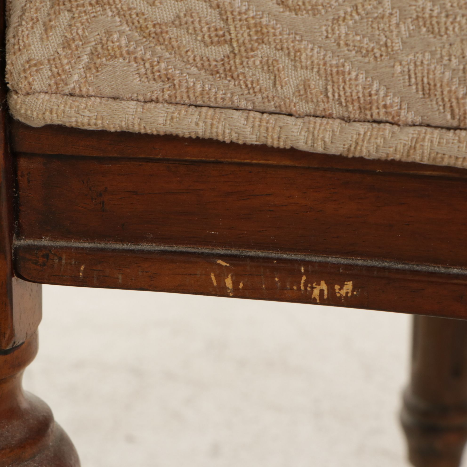 Louis XVI Style Oval Back Armchair