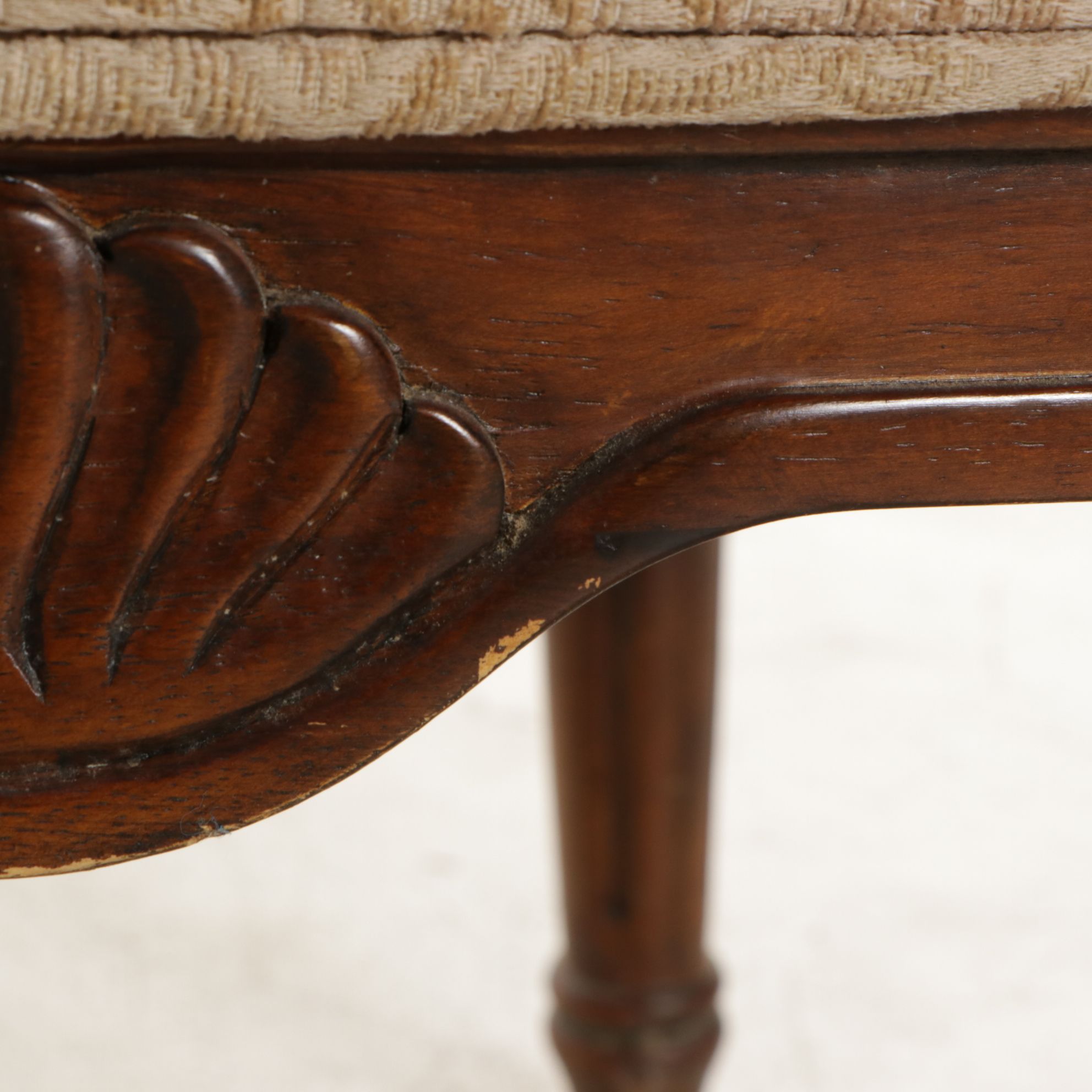 Louis XVI Style Oval Back Armchair