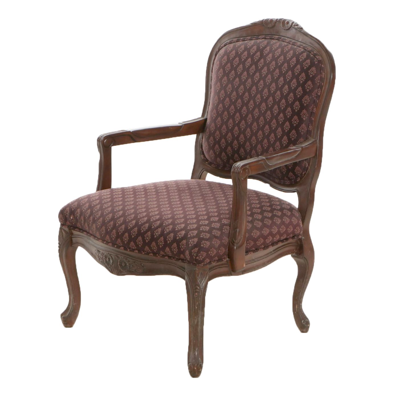 Ashley Furniture French Provincial Style Armchair, 21st Century