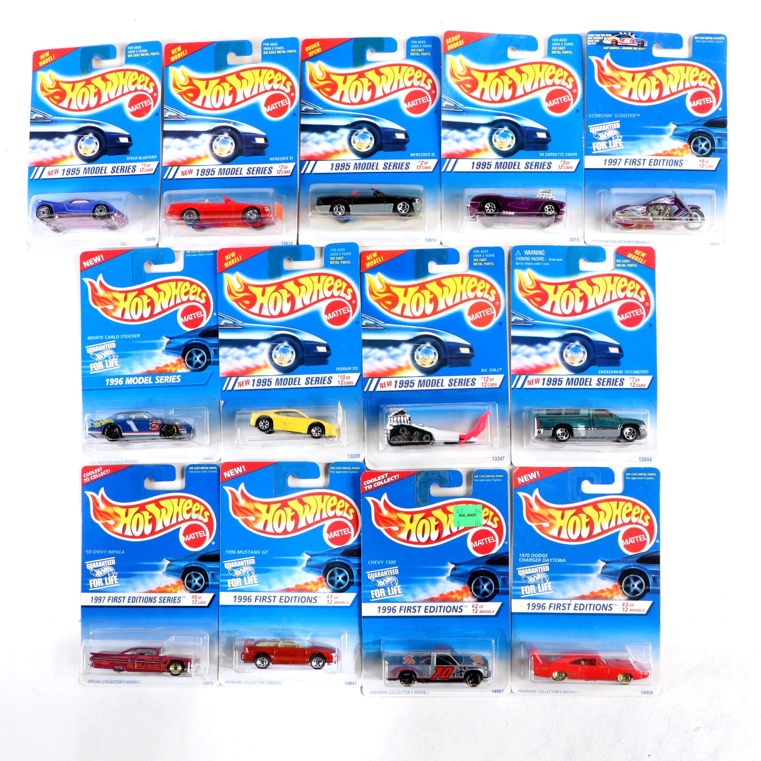 Hot Wheels "Ferrari 355," "Big Chill" and More Toy Cars, 1994-1996