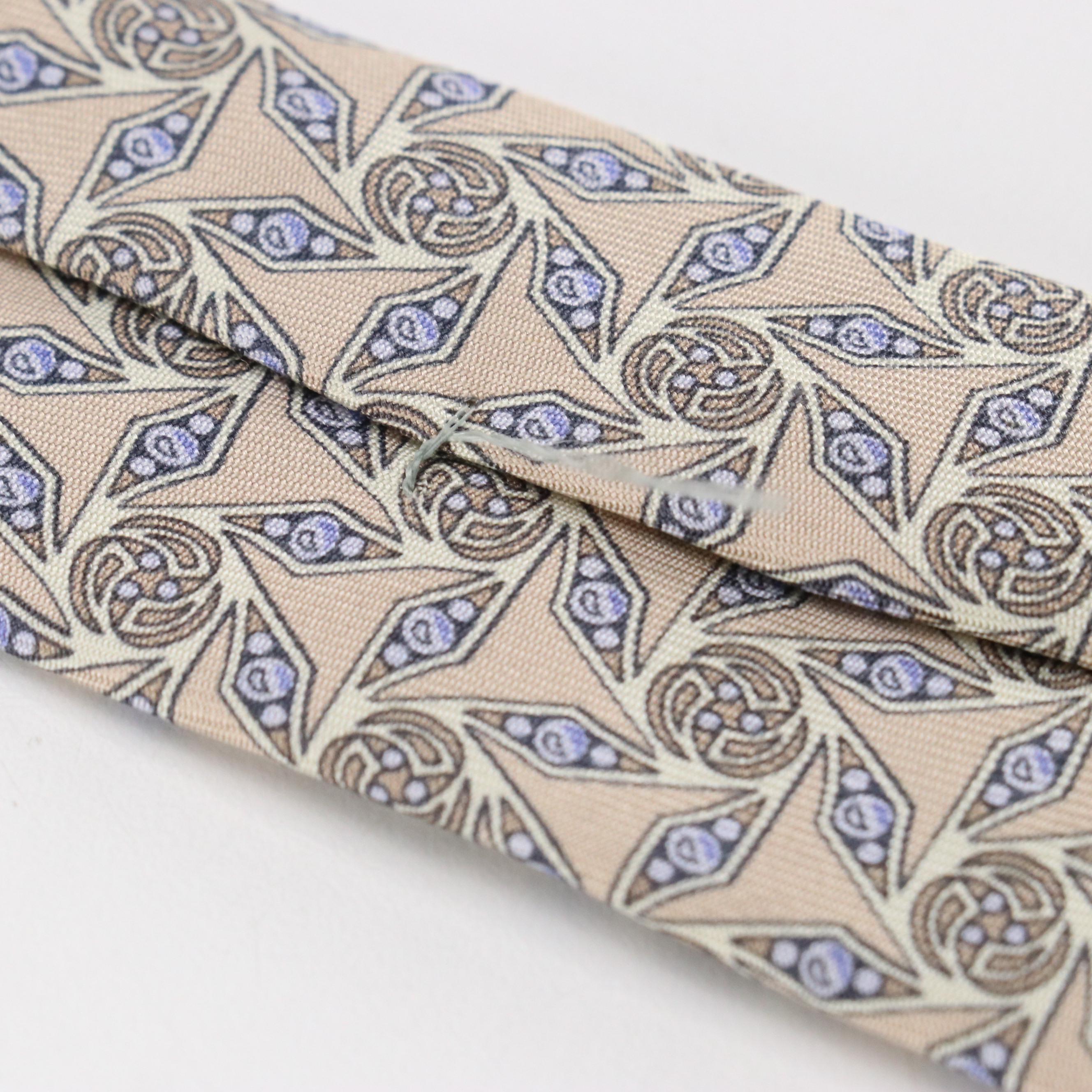 Hermès Silk Printed and Boxelder Chicago Architecture Foundation Silk Neckties