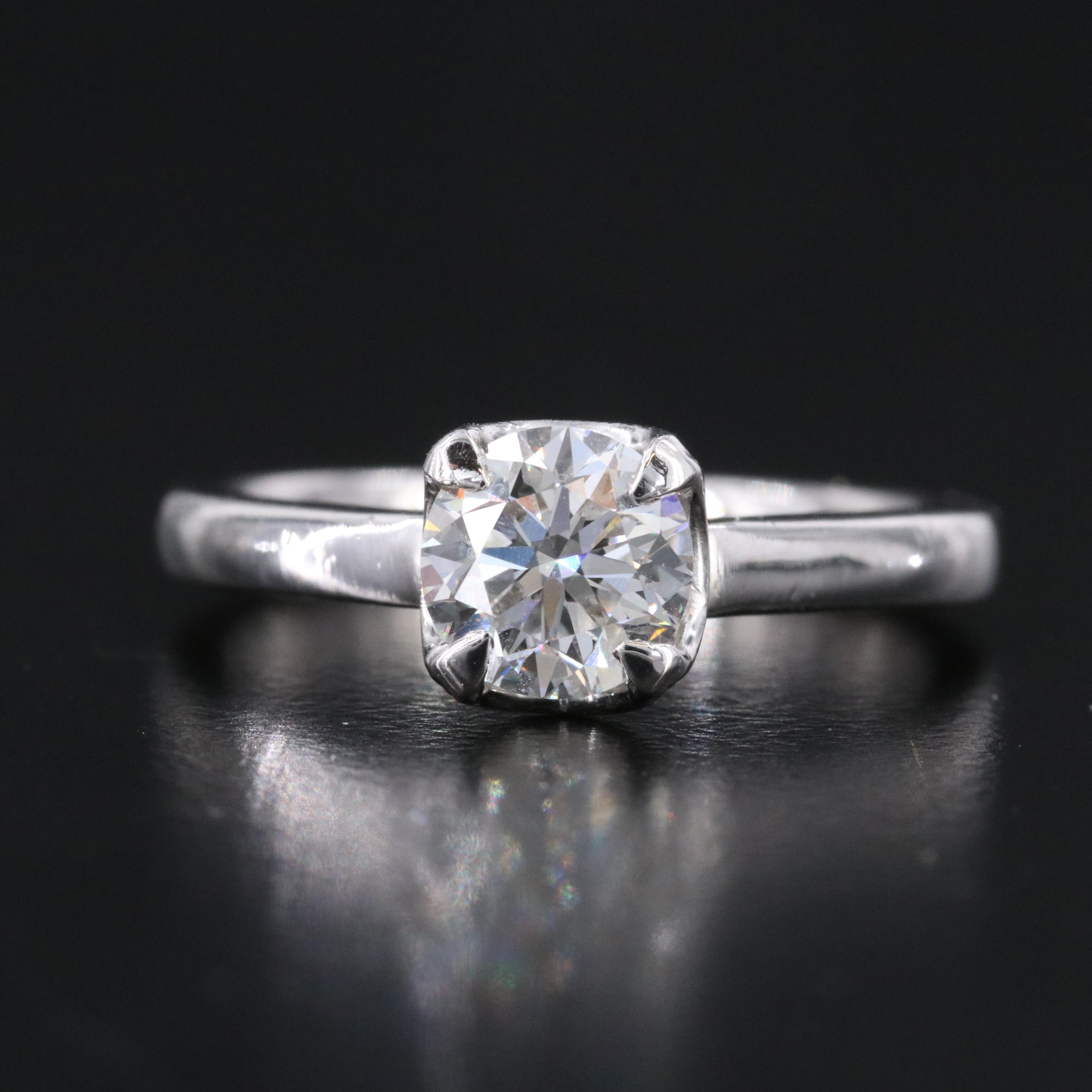 Platinum 1.02 CTW Lab Grown Diamond Ring