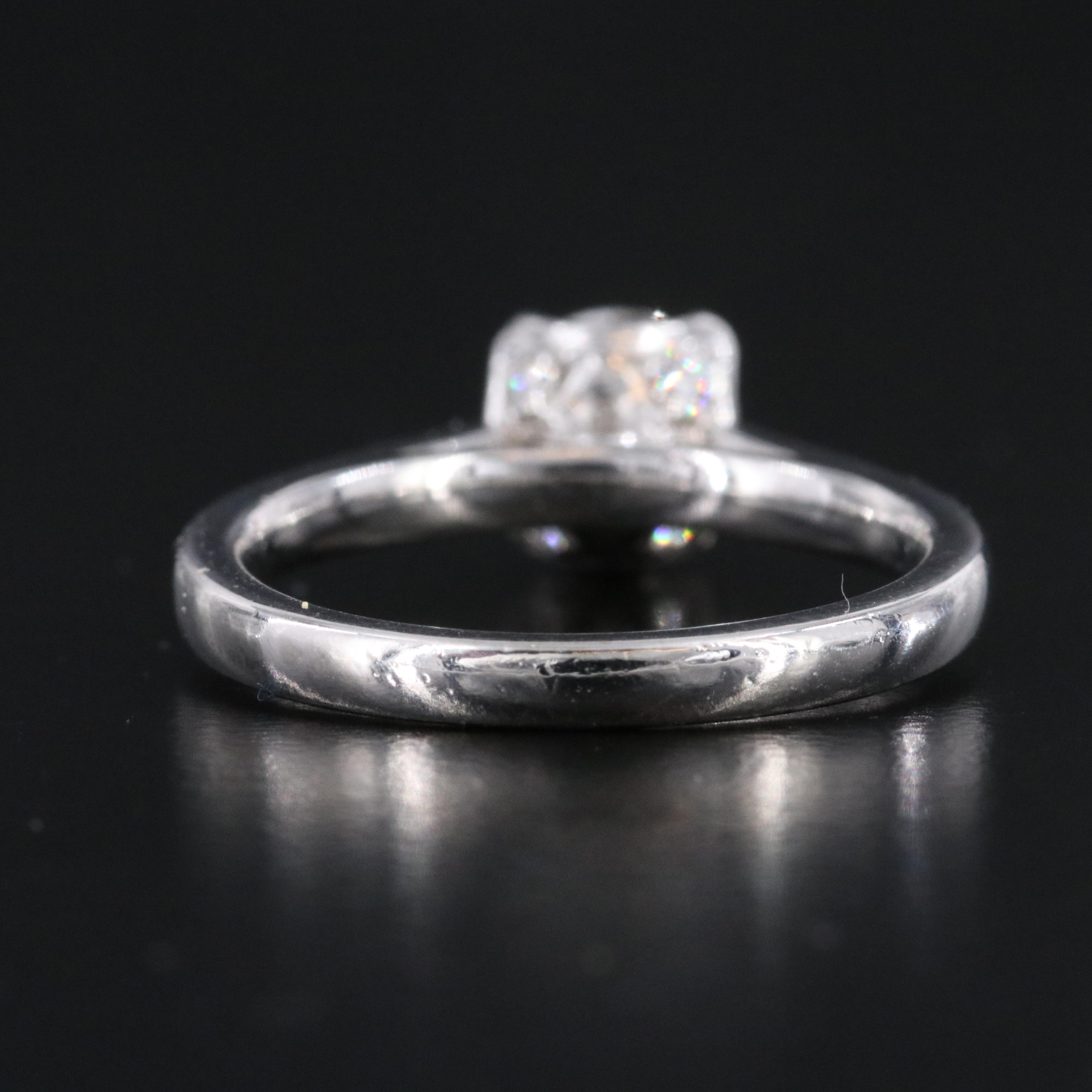 Platinum 1.02 CTW Lab Grown Diamond Ring