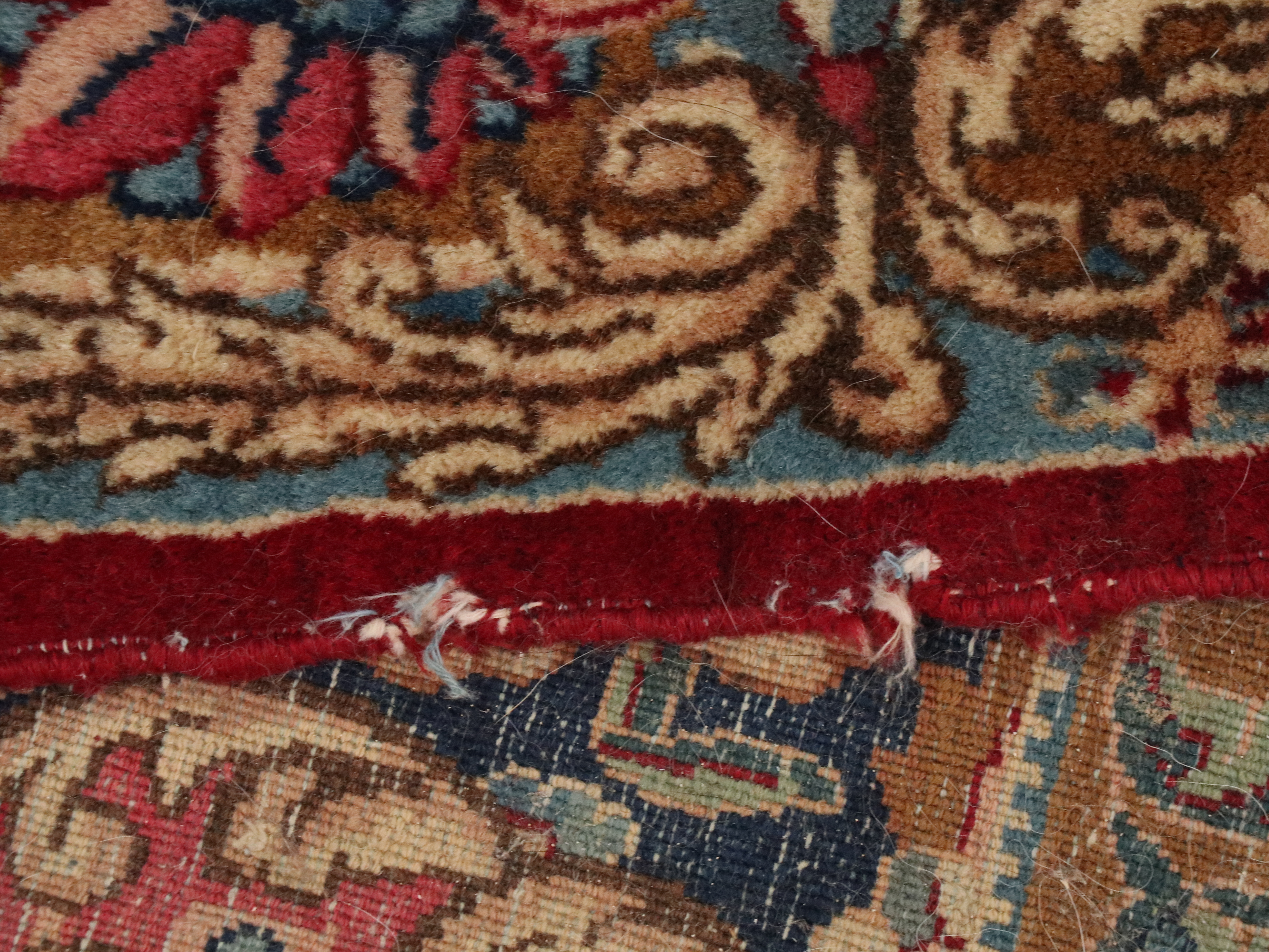 9'7 x 13'3 Hand-Knotted Persian Tabriz Room Sized Rug