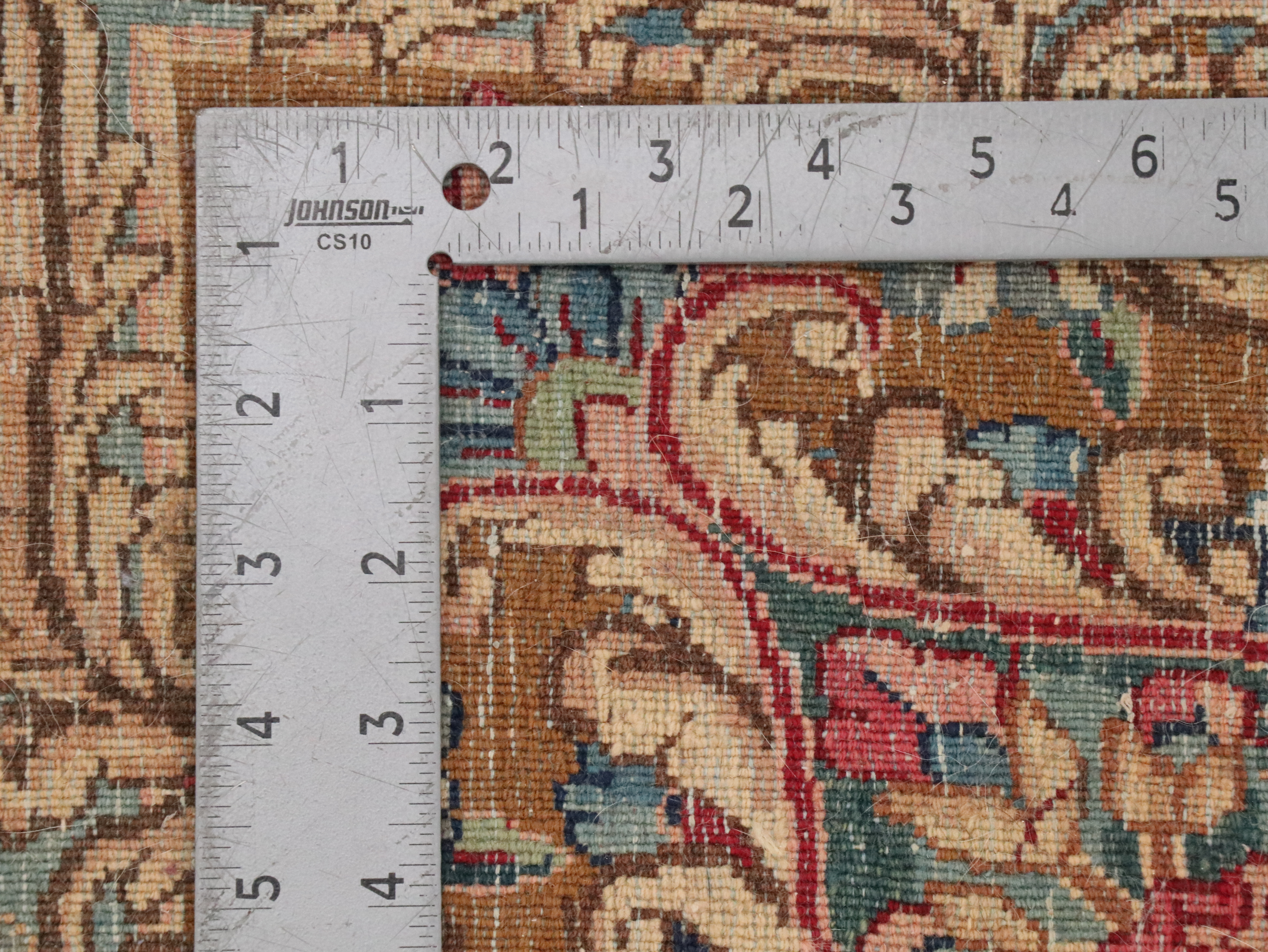 9'7 x 13'3 Hand-Knotted Persian Tabriz Room Sized Rug