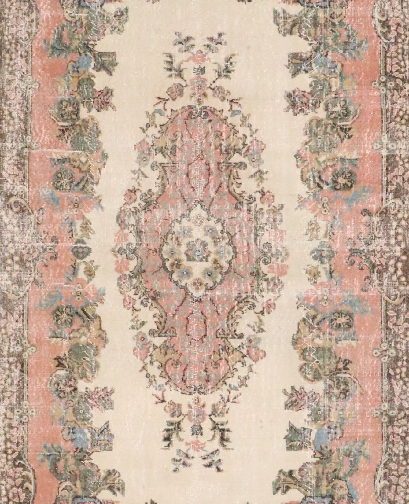 5'7 x 9'10 Hand-Knotted Turkish Antalya Area Rug