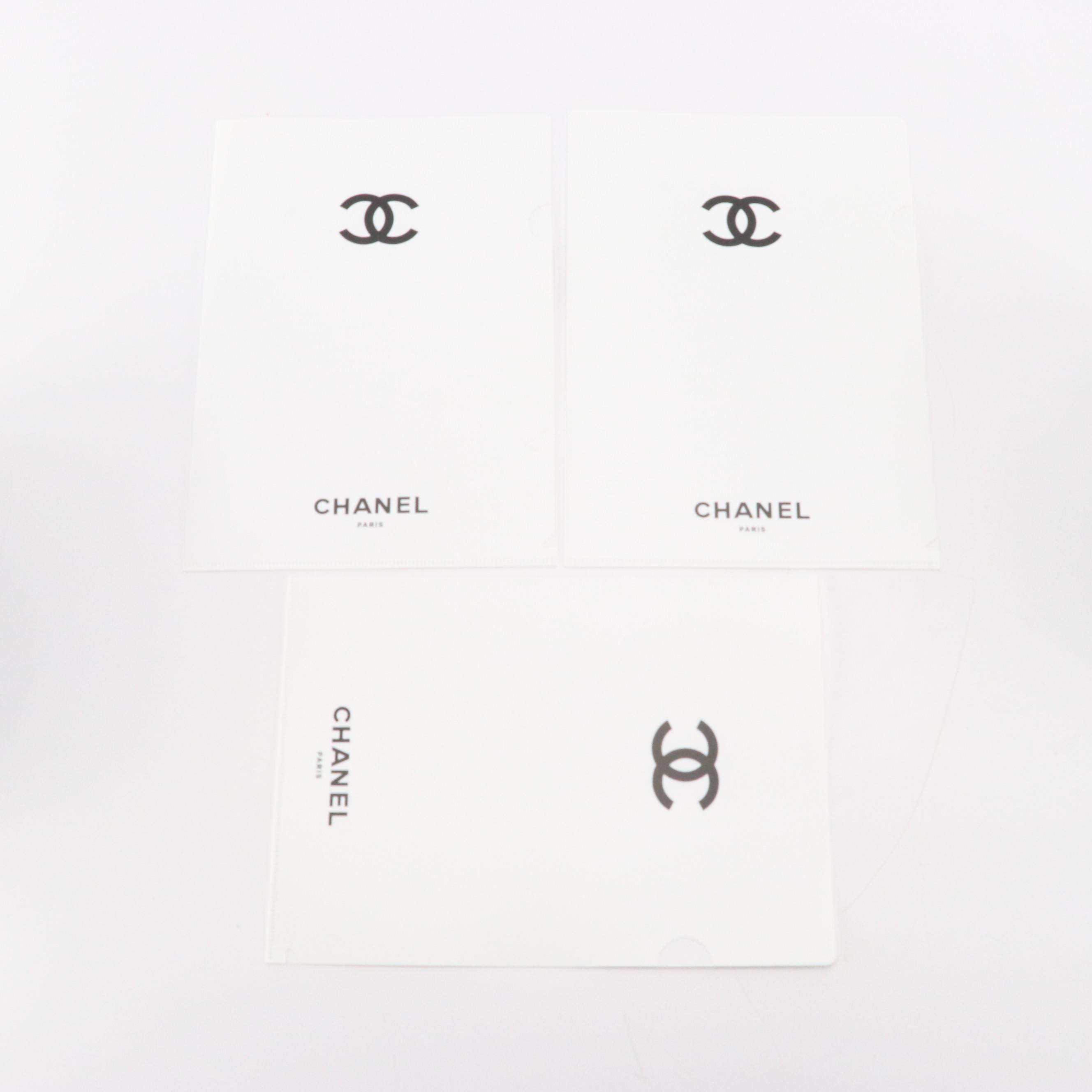 Chanel Bookmarks, No.5 Perfume Figurine, Black and White Candles, Folders & More