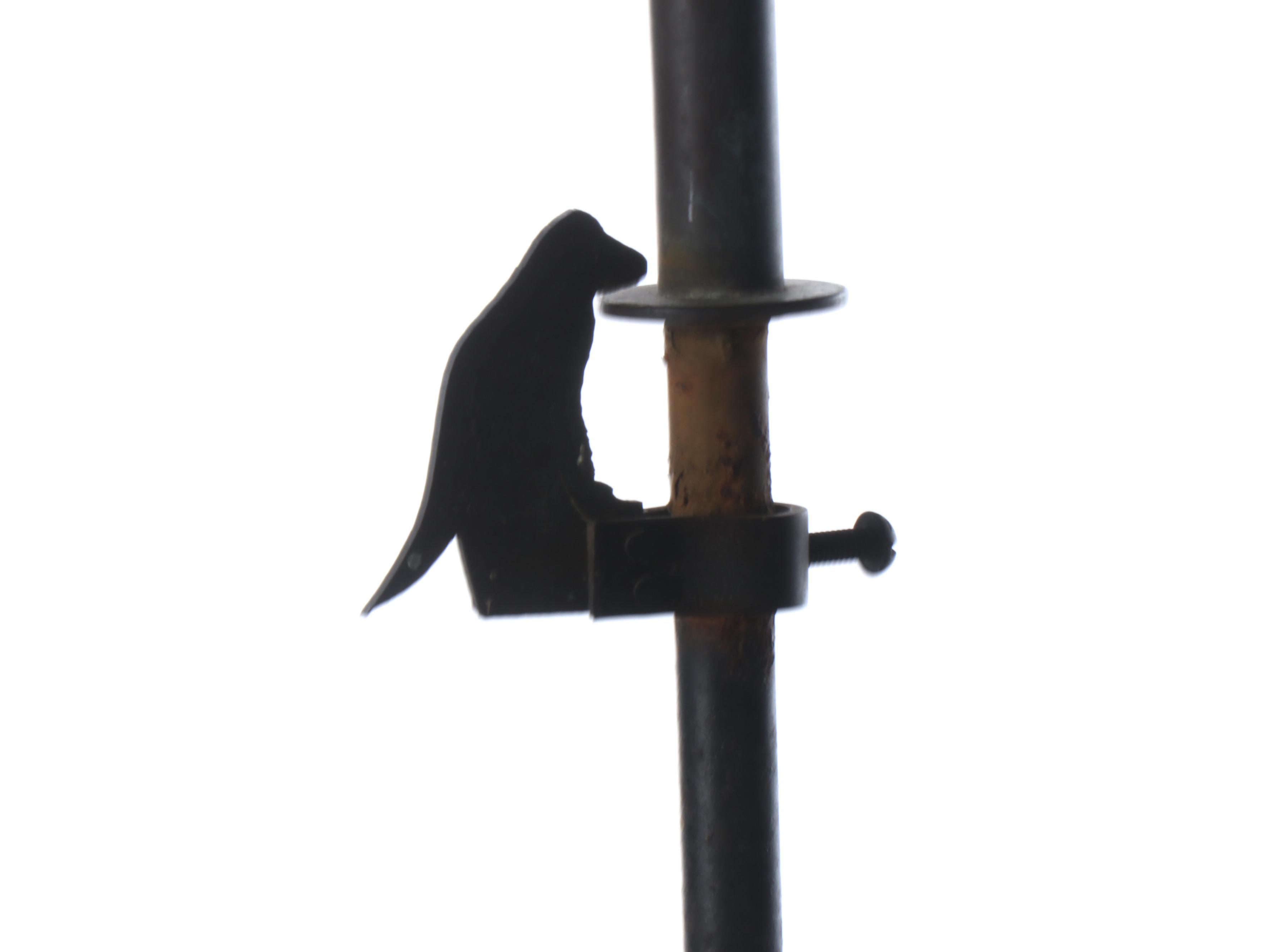 John Garrett Thew Patinated Copper Mare and Foal Weather Vane, 1988