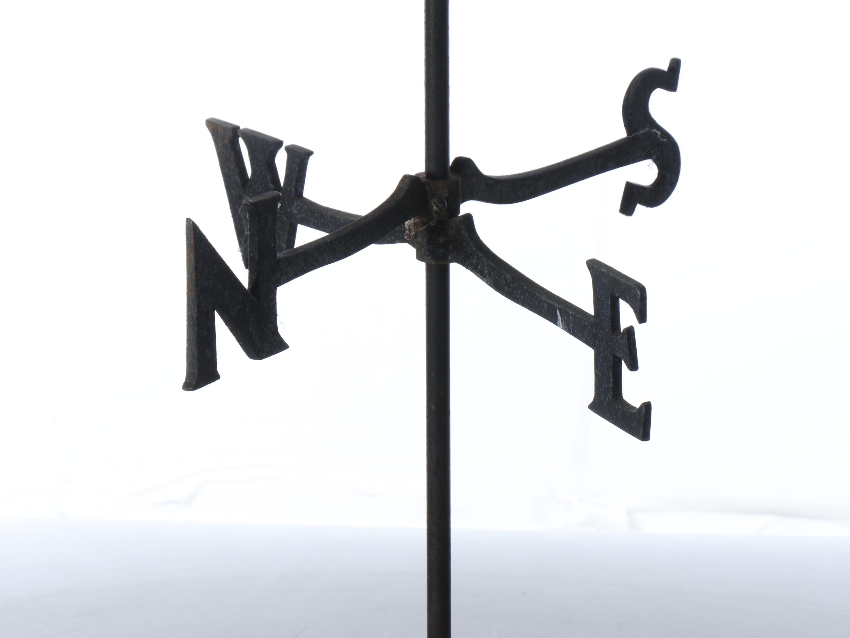 John Garrett Thew Patinated Copper Mare and Foal Weather Vane, 1988
