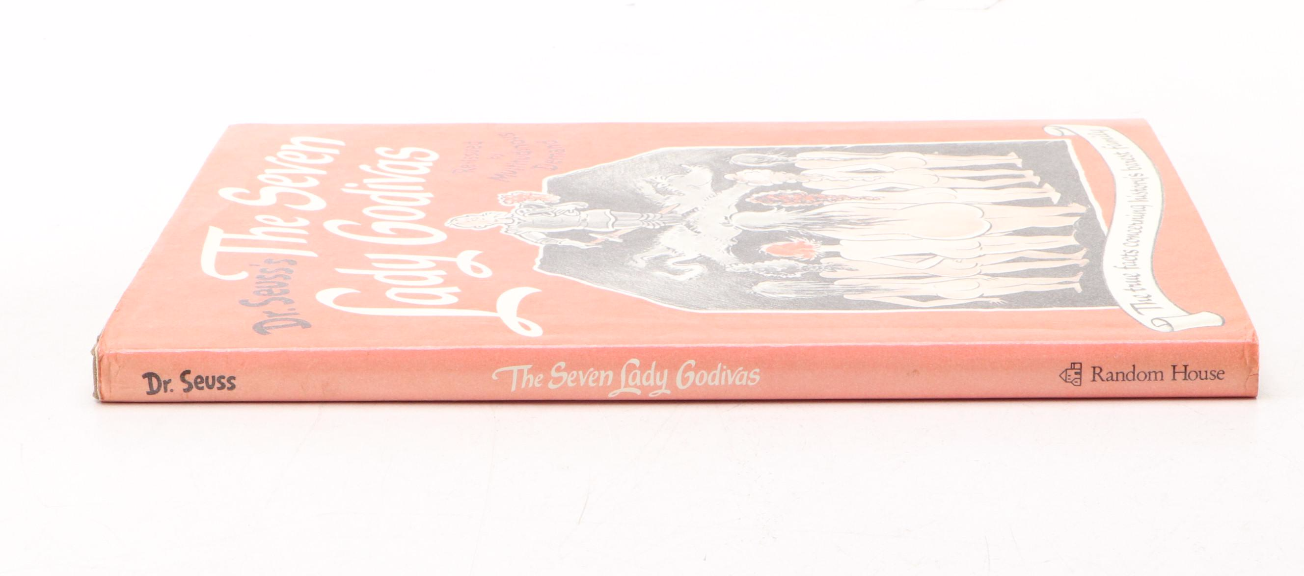 First Edition Thus "The Seven Lady Godivas" by Dr. Seuss, 1987