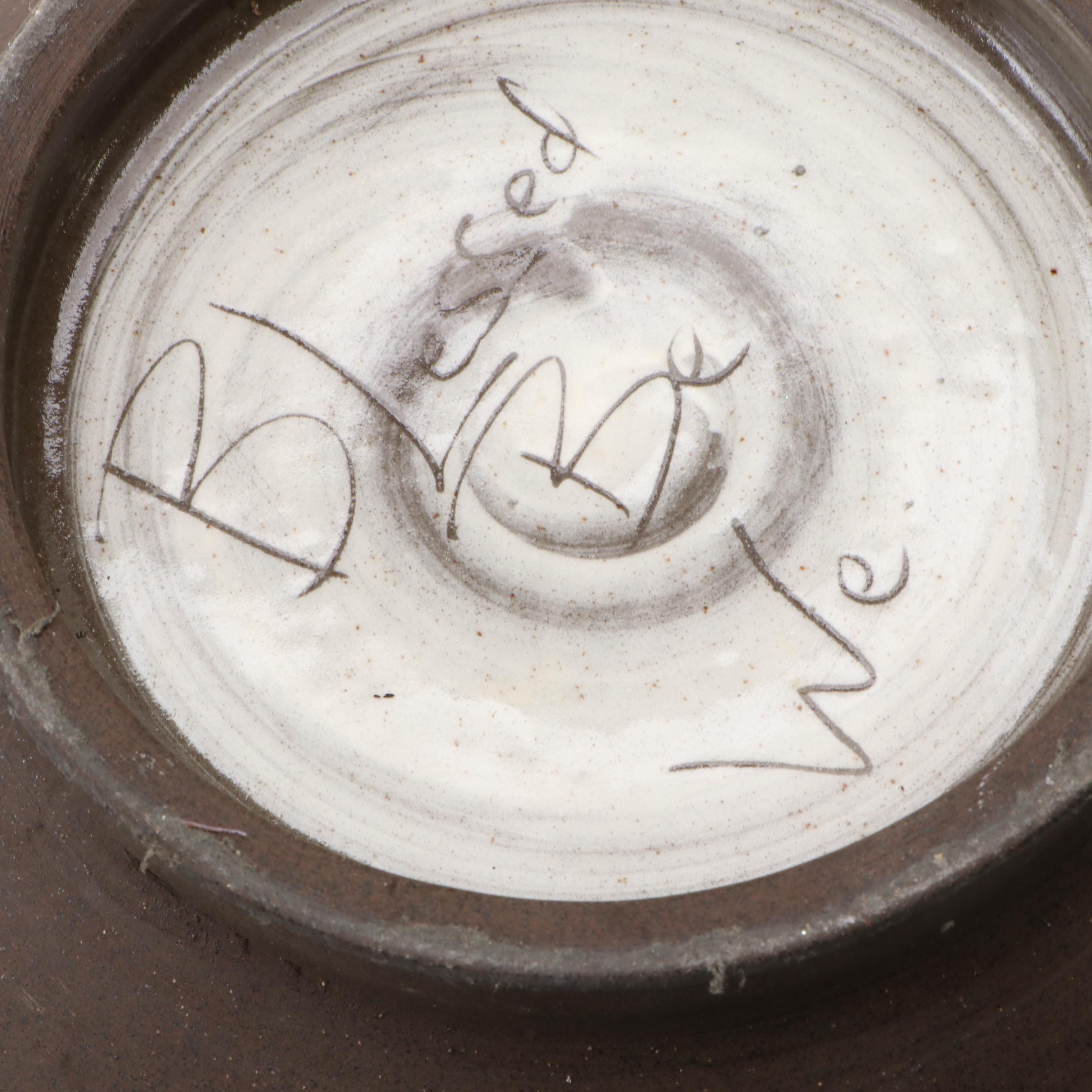 Blessed Be We Wheel Thrown Pottery Bowl