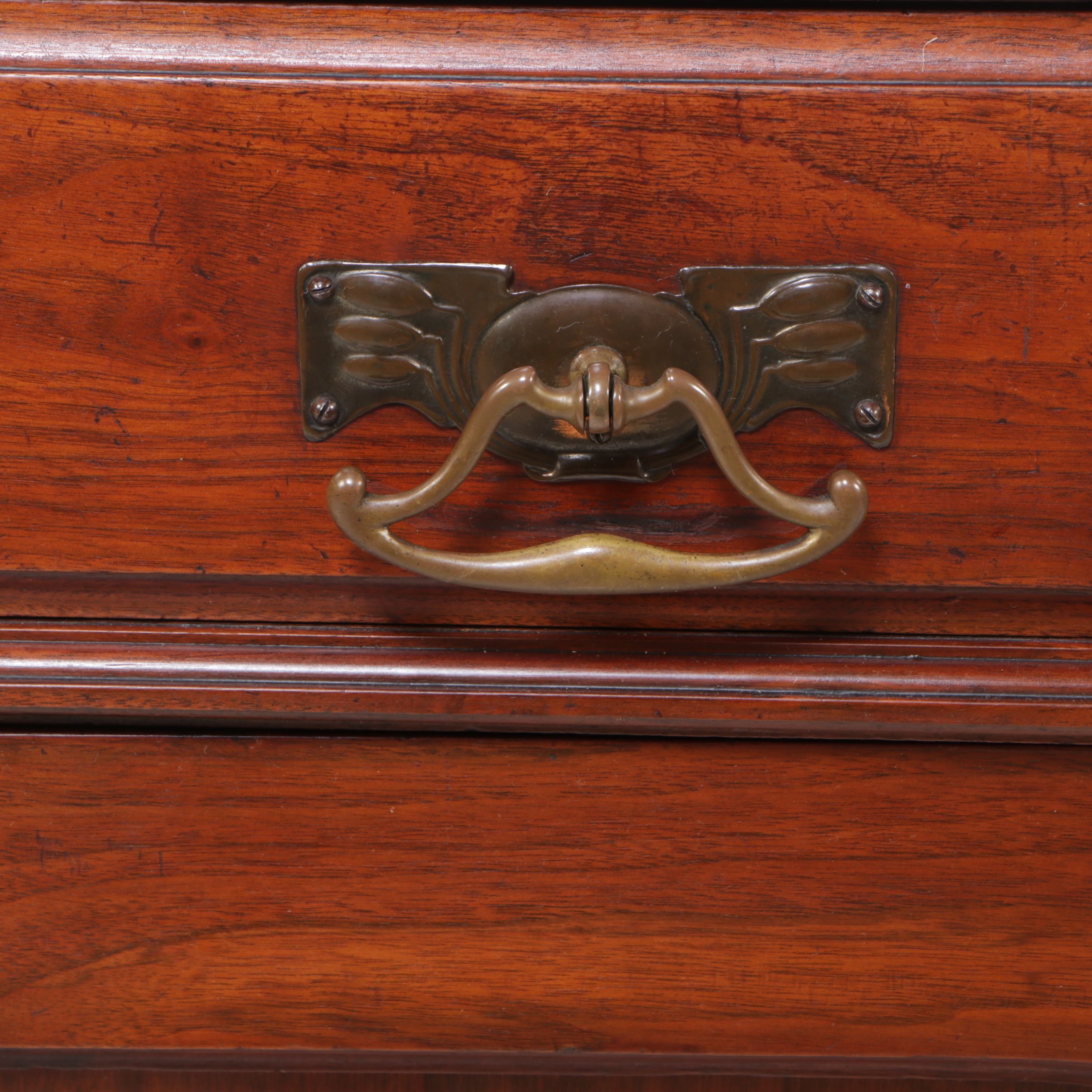 Empire Style Carved Mahogany Buffet