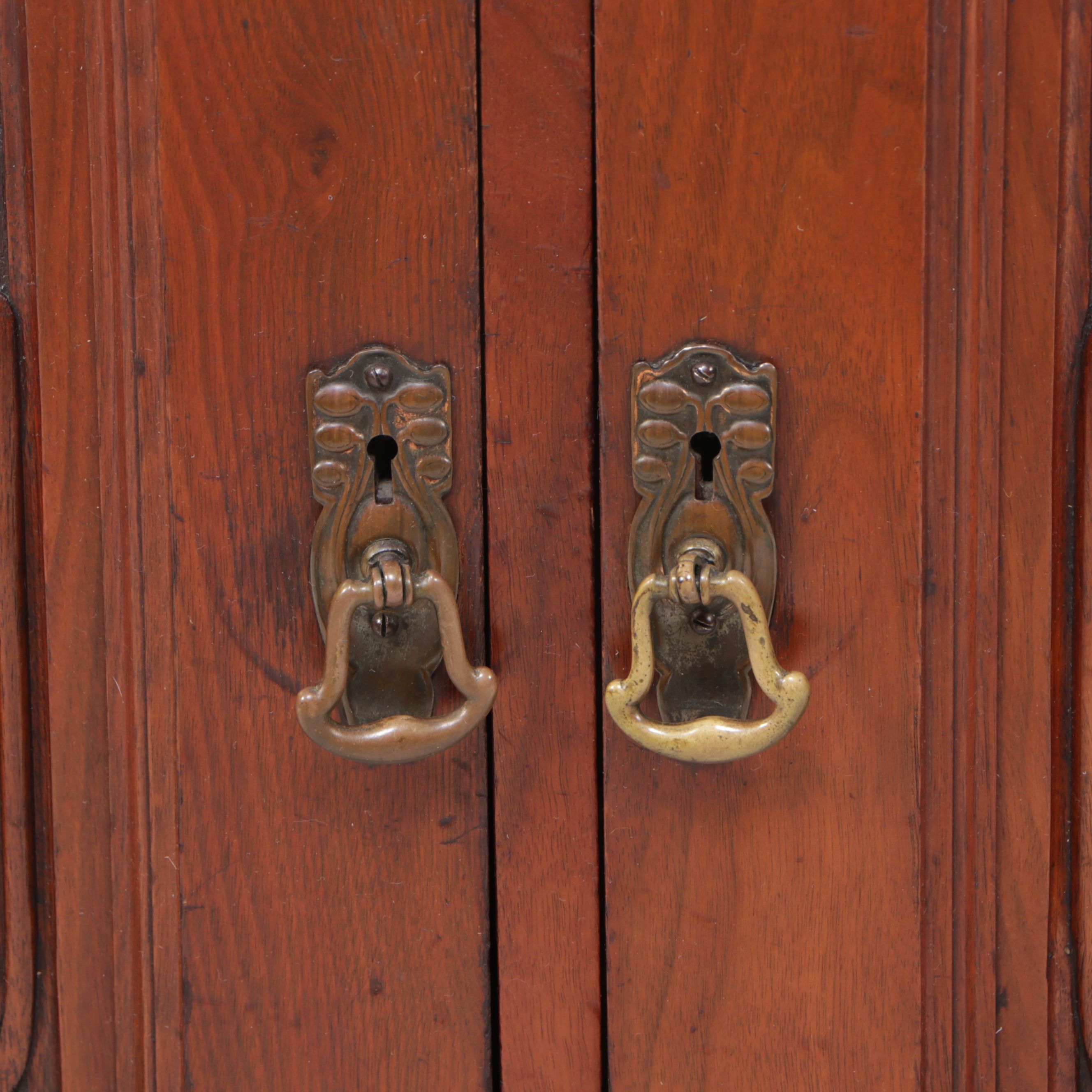 Empire Style Carved Mahogany Buffet