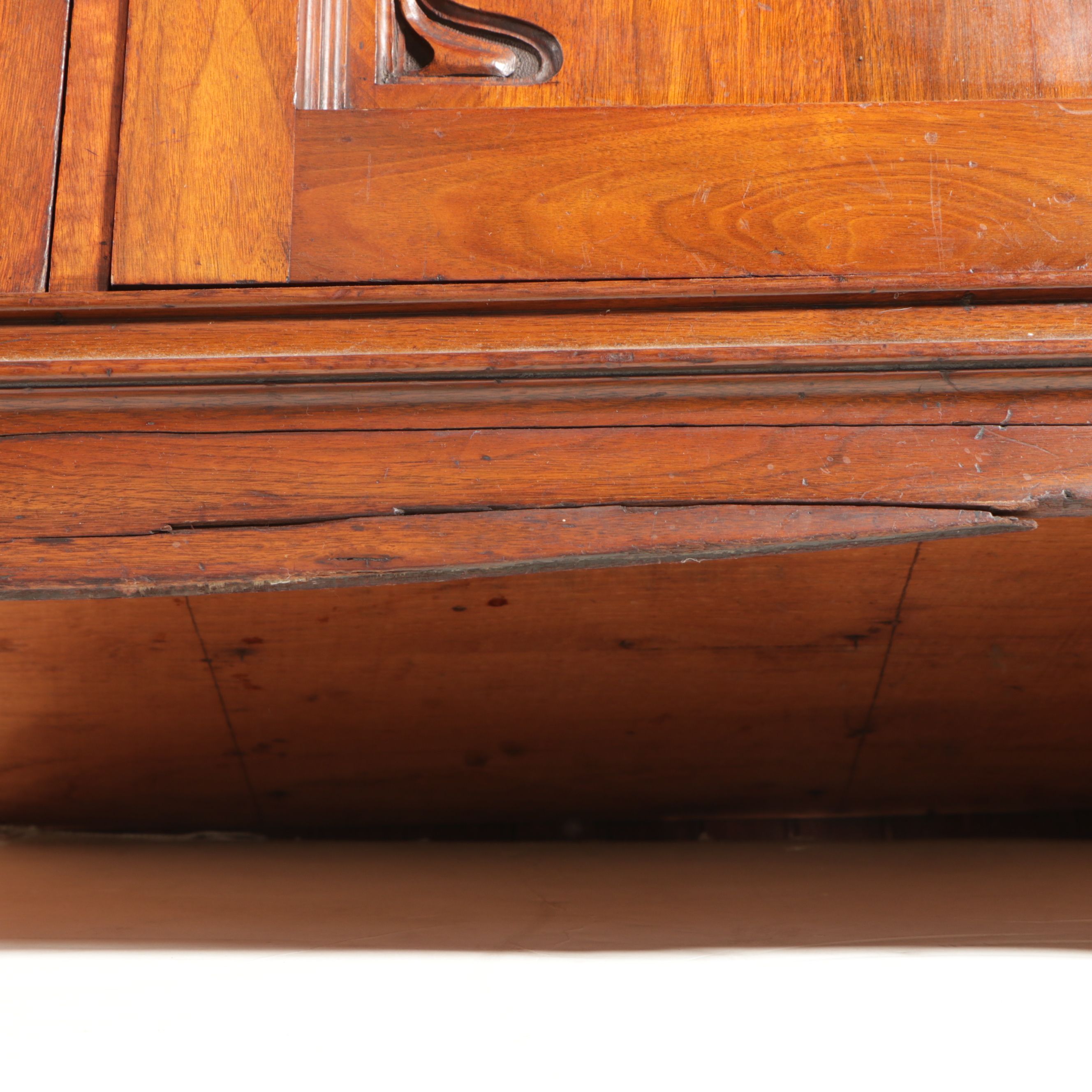 Empire Style Carved Mahogany Buffet