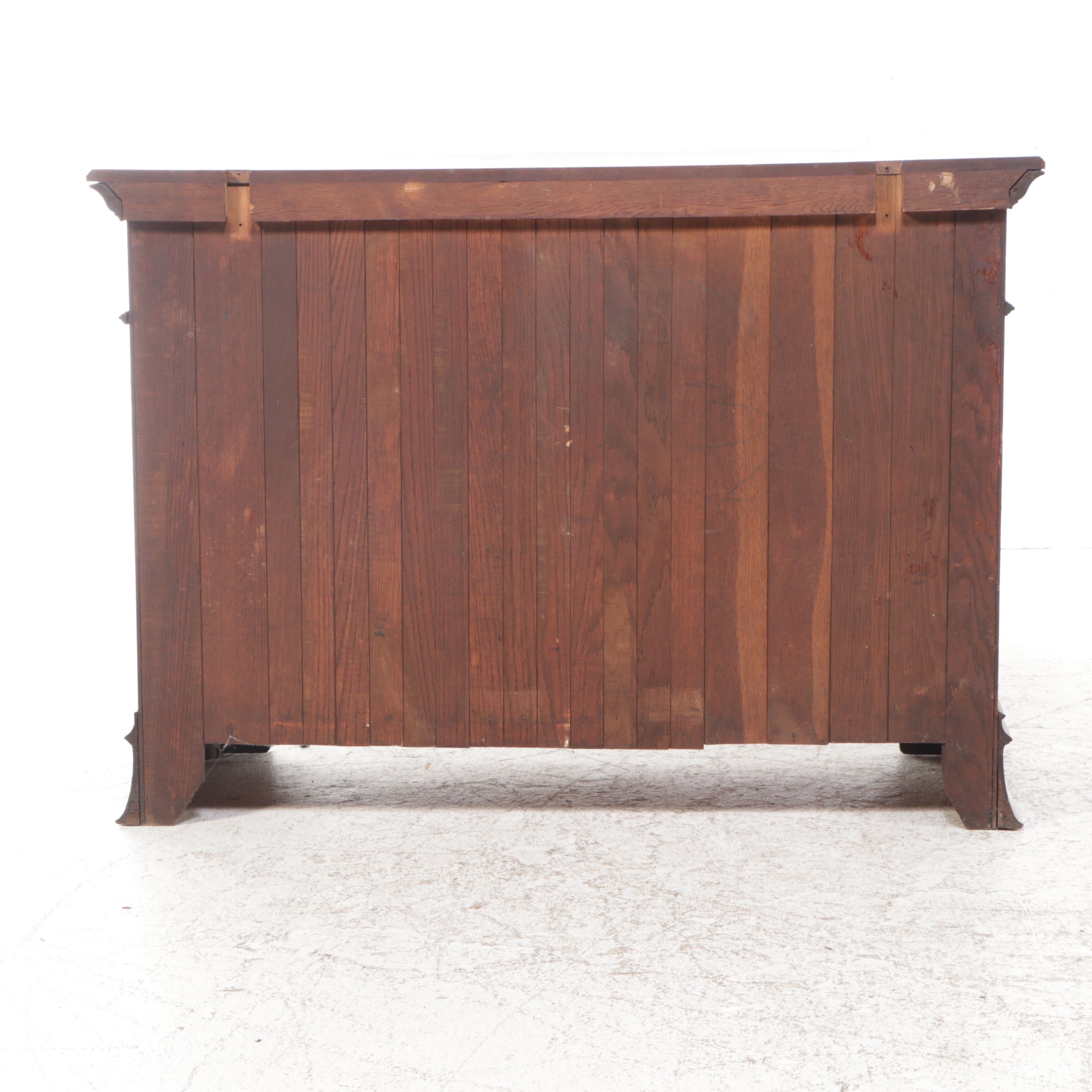 Empire Style Carved Mahogany Buffet