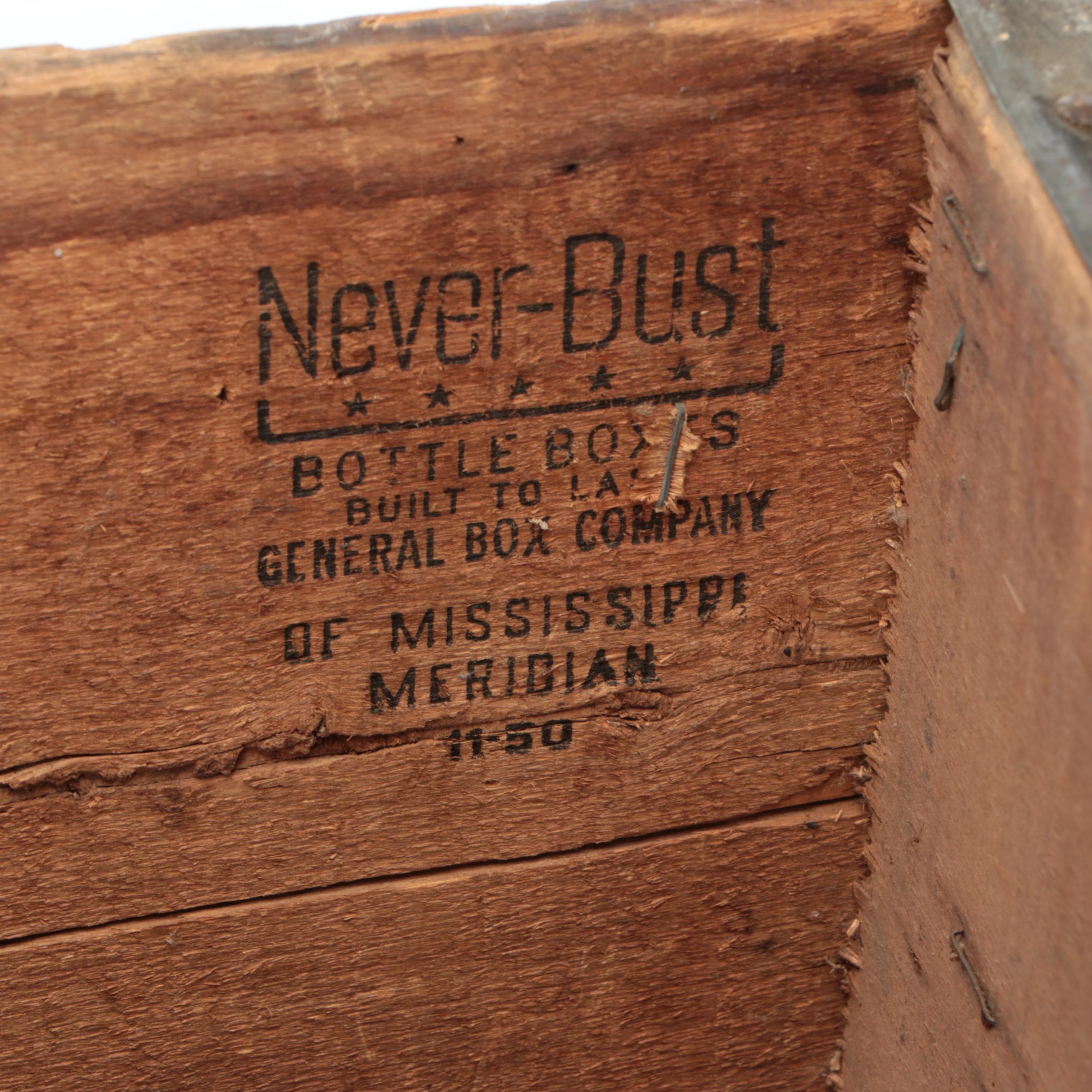 Corduroy Wrapped Wagner's Wood Crate