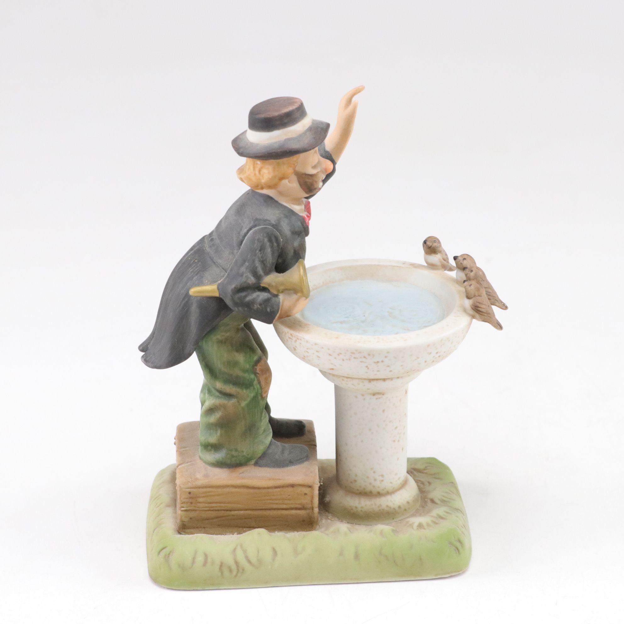 Emmett Kelly "Willie the Conductor" & Other Clown Figurines