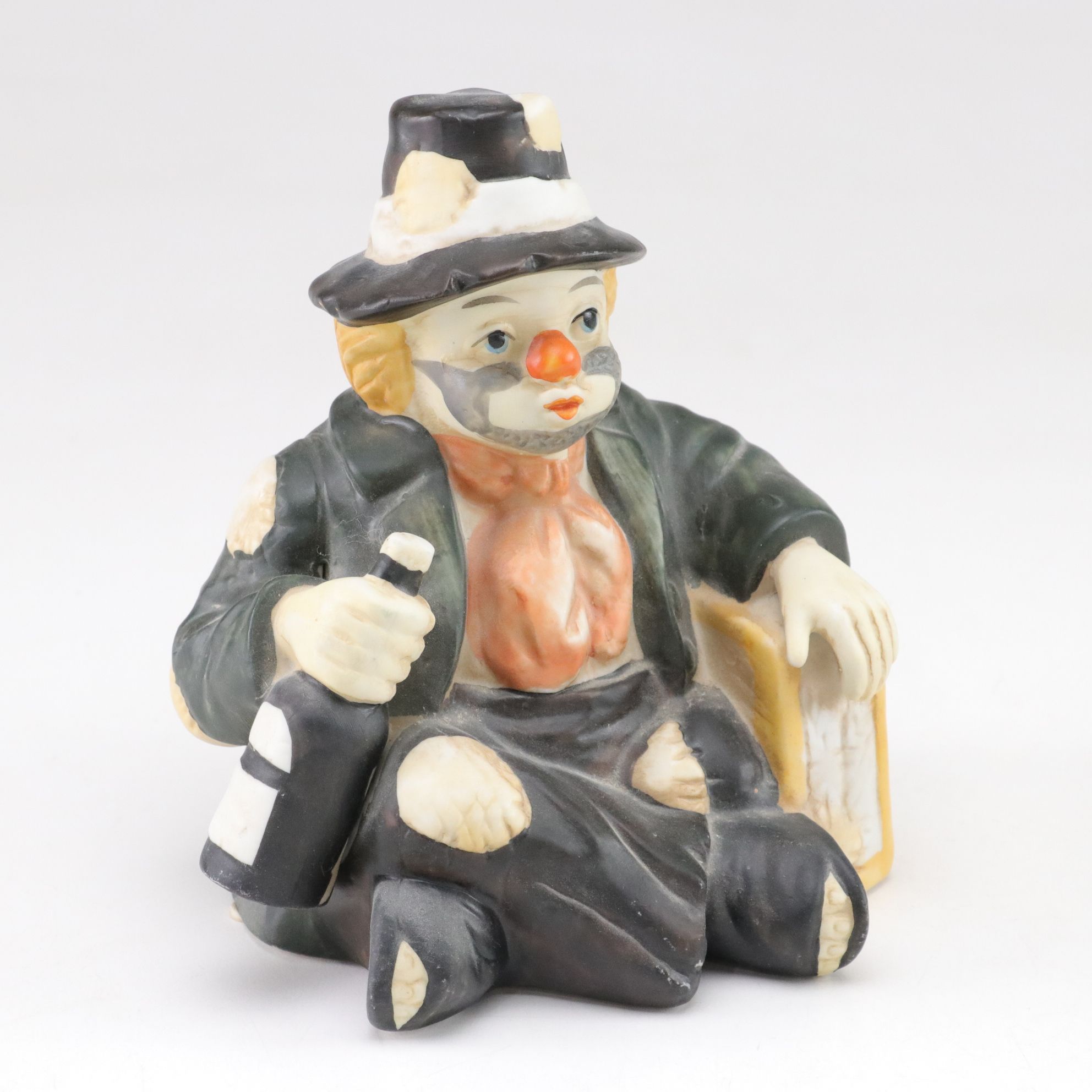 Emmett Kelly "Willie the Conductor" & Other Clown Figurines