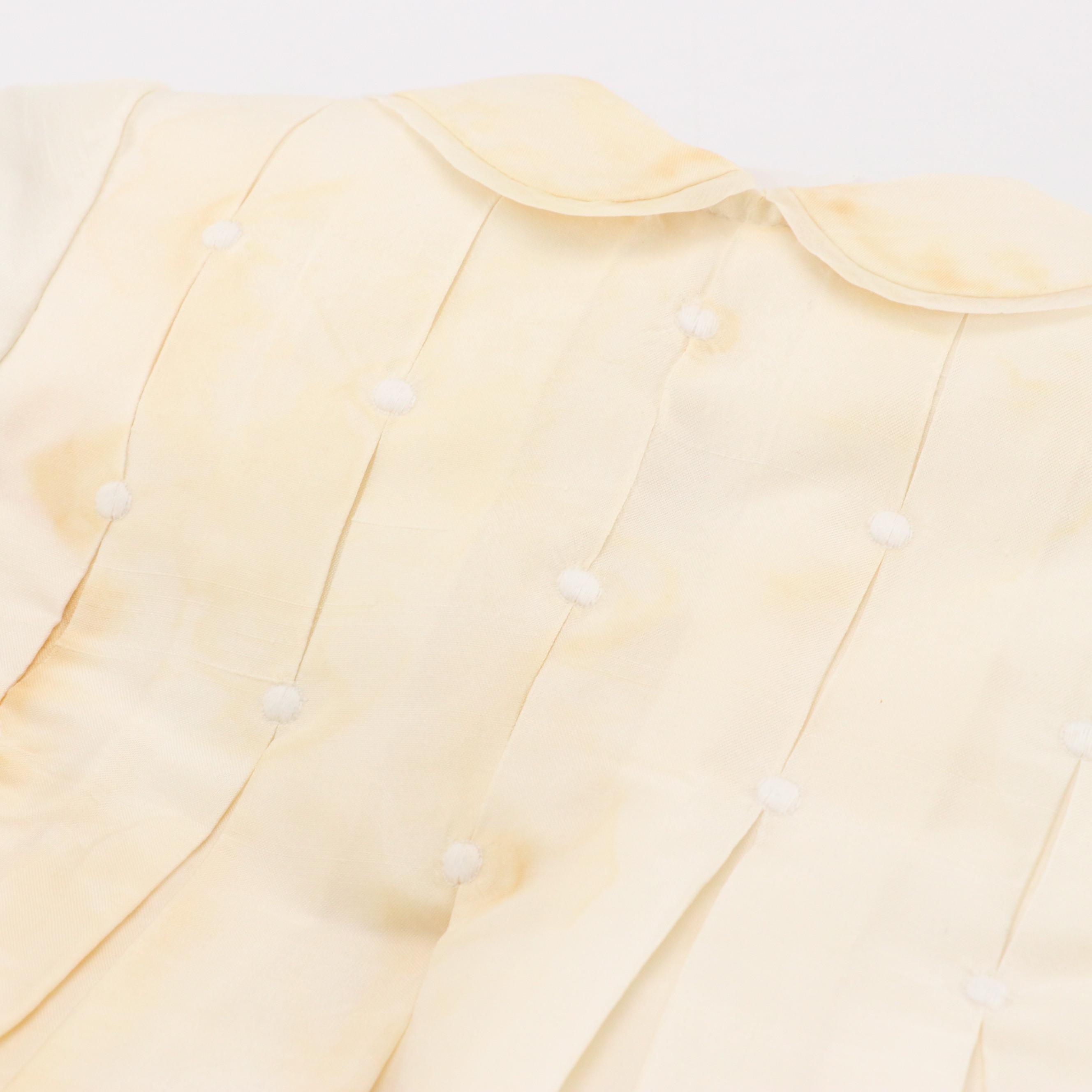 Infants Baby Dior Silk Christening Gown with Christening Pak Preservation Box