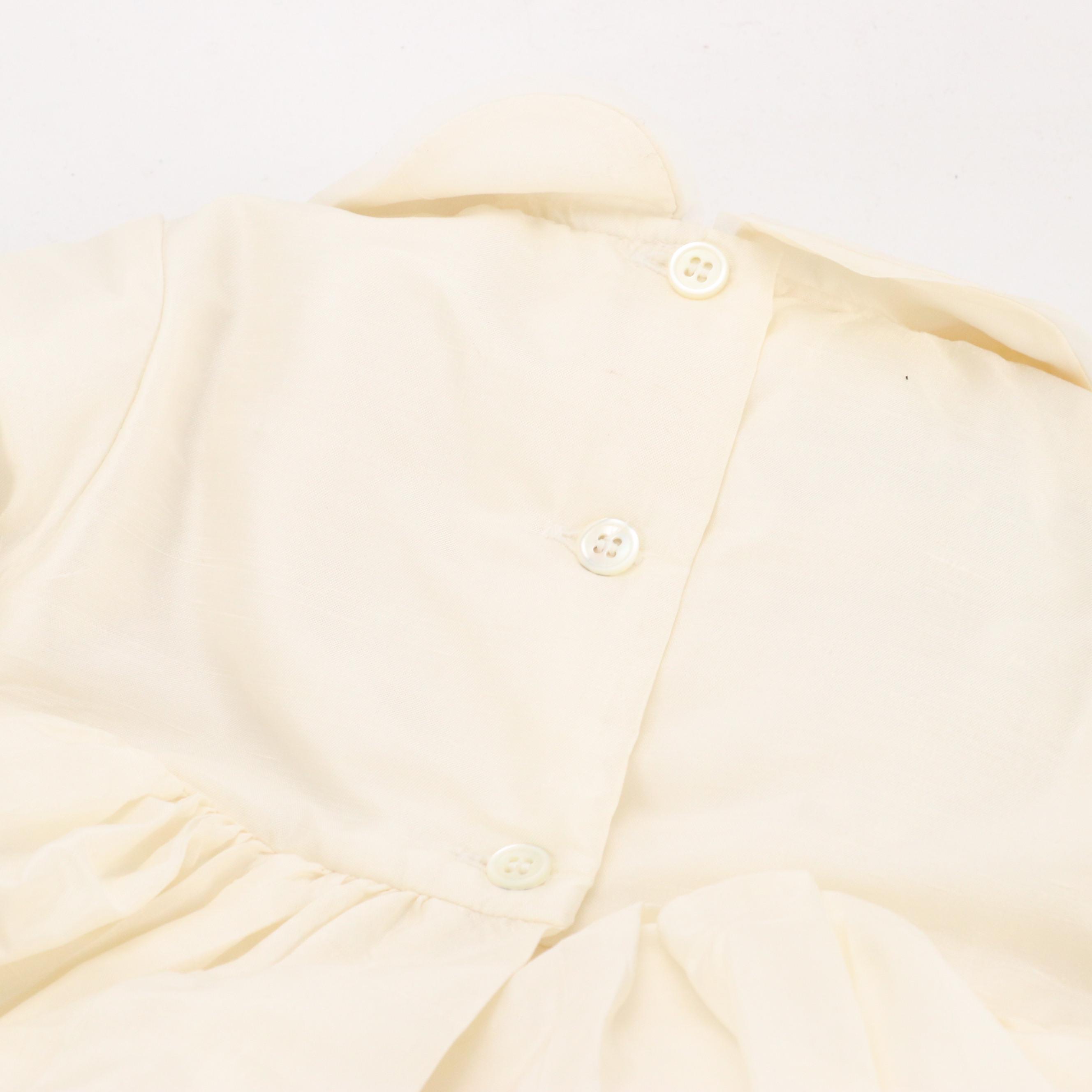 Infants Baby Dior Silk Christening Gown with Christening Pak Preservation Box