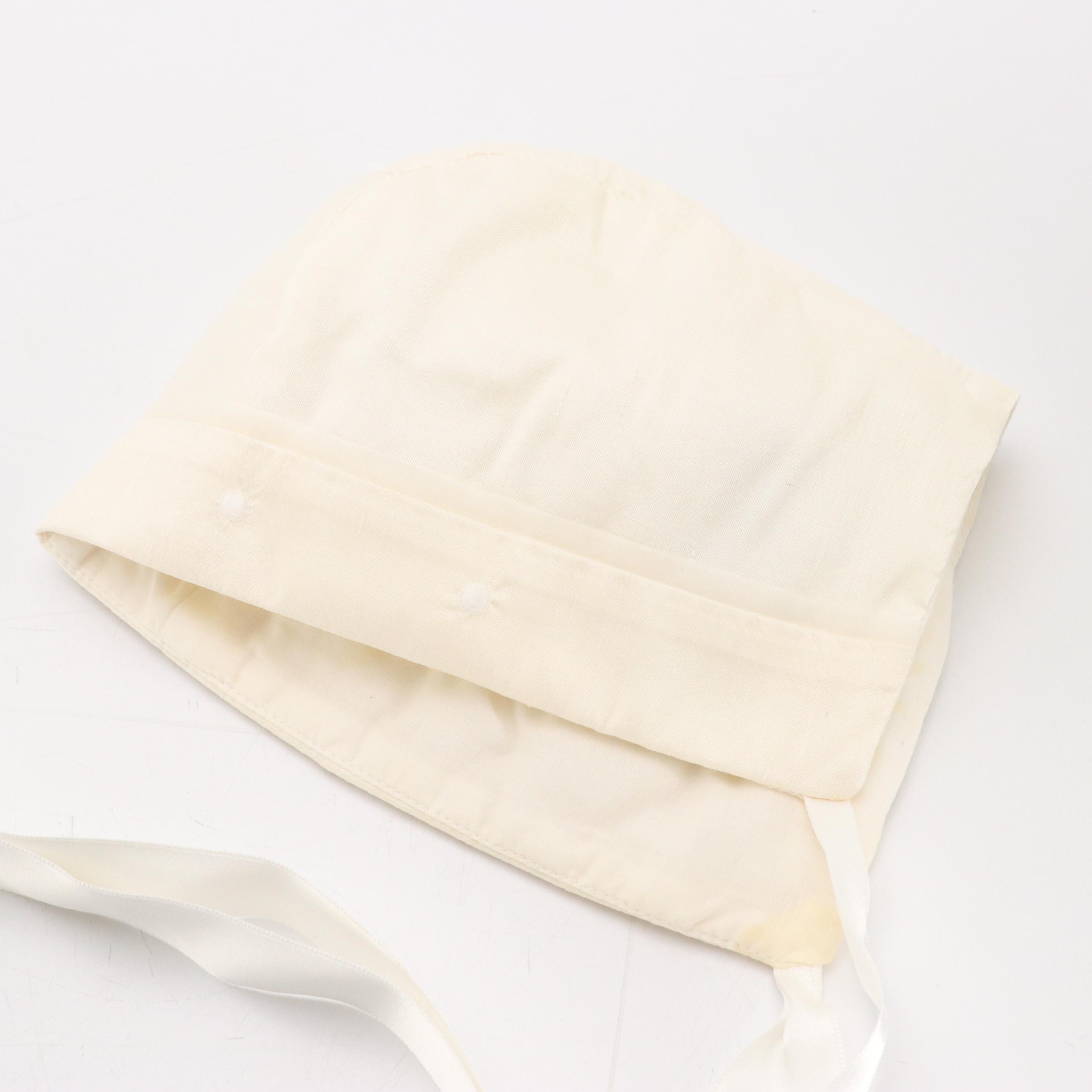 Infants Baby Dior Silk Christening Gown with Christening Pak Preservation Box