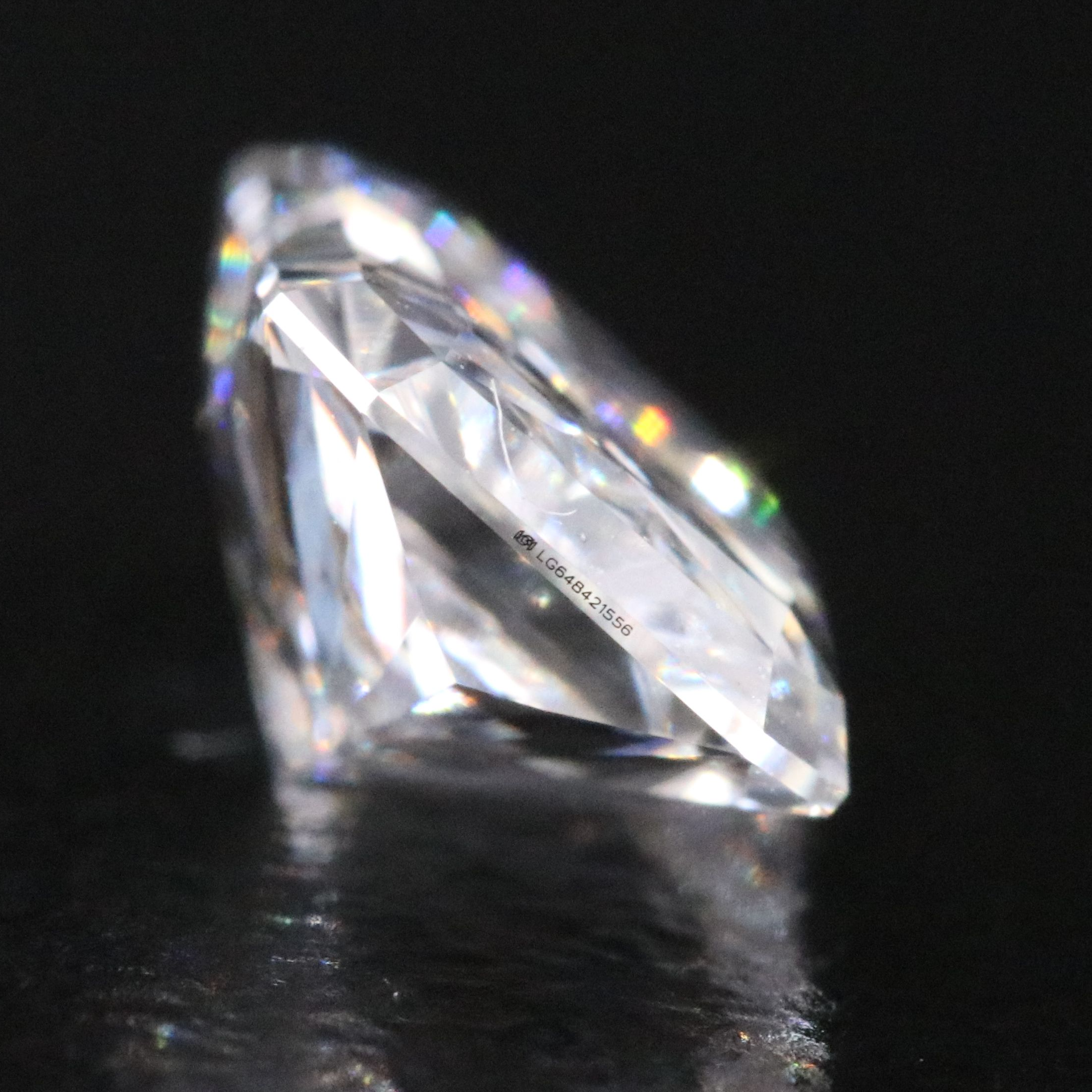 Loose 1.36 CT Lab Grown Diamond with IGI Report