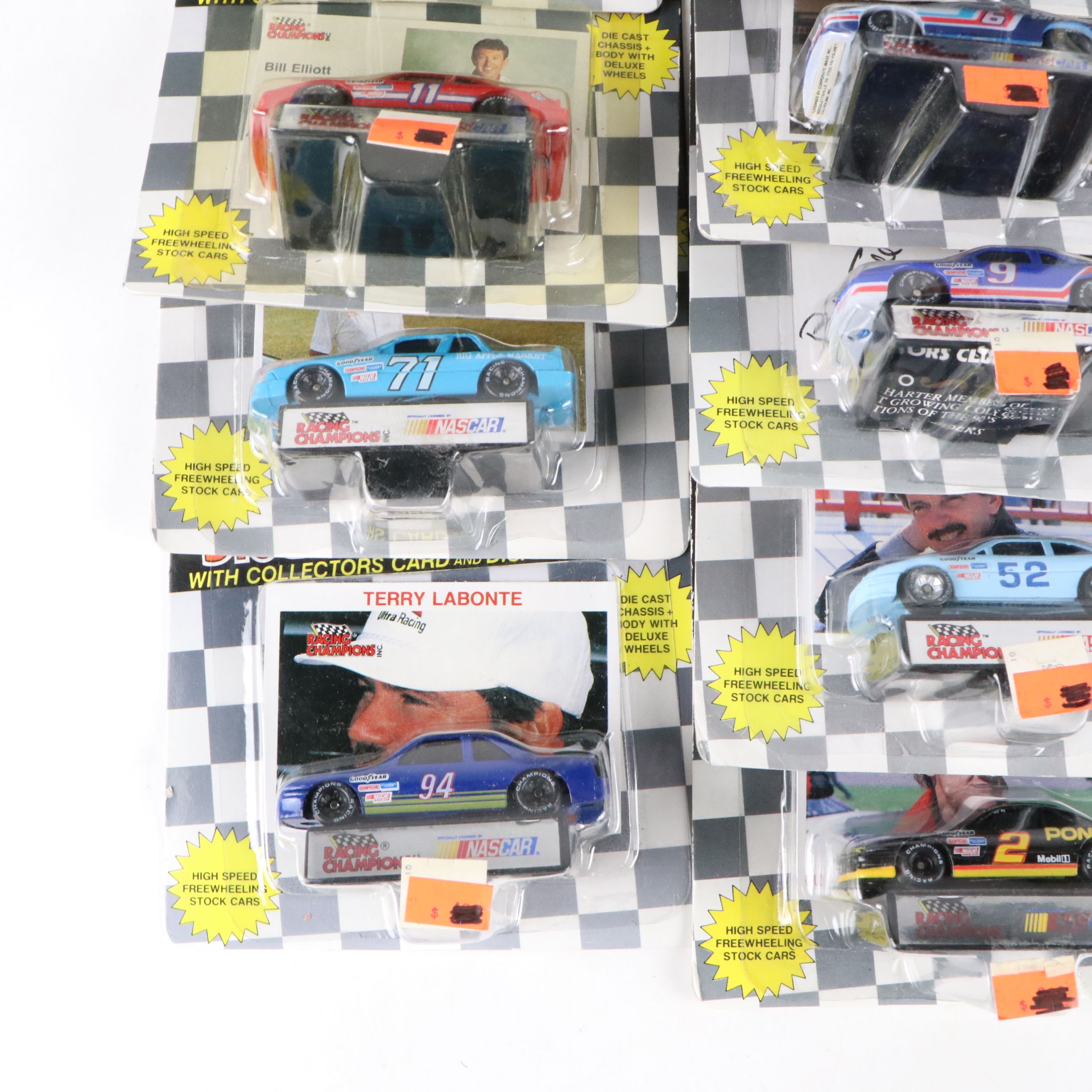 Racing Champions "50th Anniversary" Edition Cars with Stock Rods and More Cars