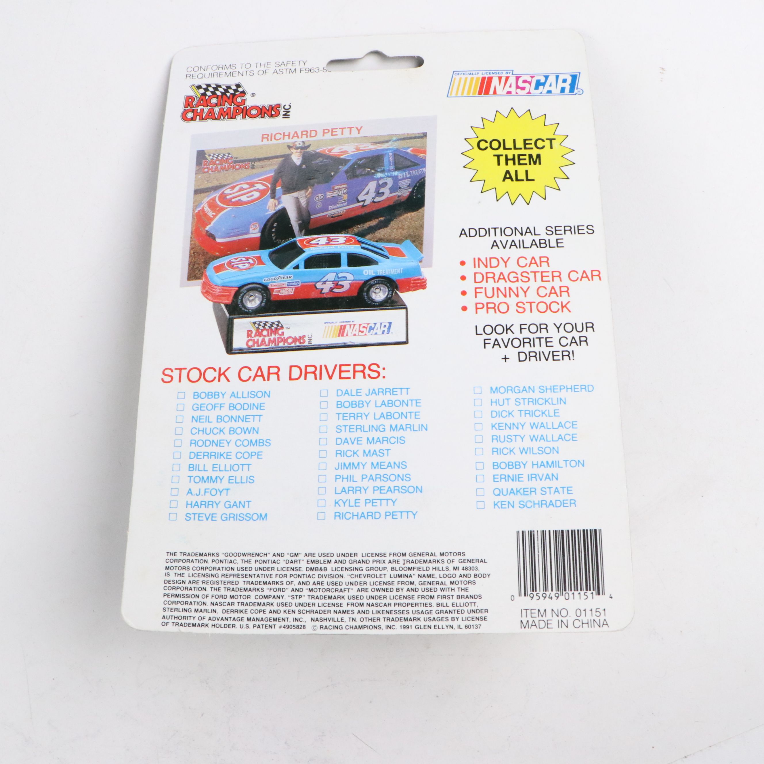 Racing Champions "50th Anniversary" Edition Cars with Stock Rods and More Cars