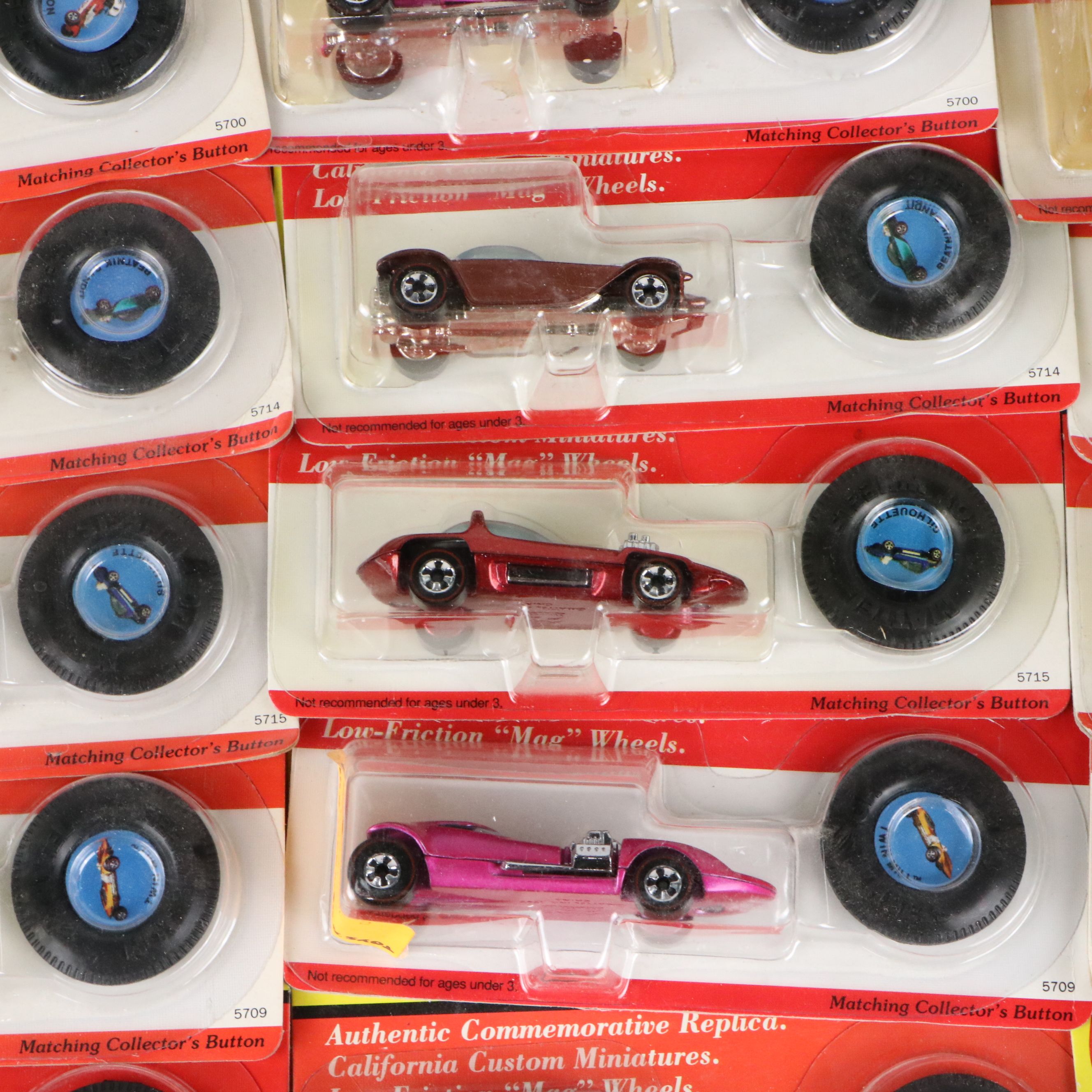 Mattel Hot Wheels 25th Anniversary Edition Diecast Cars with Original Packaging